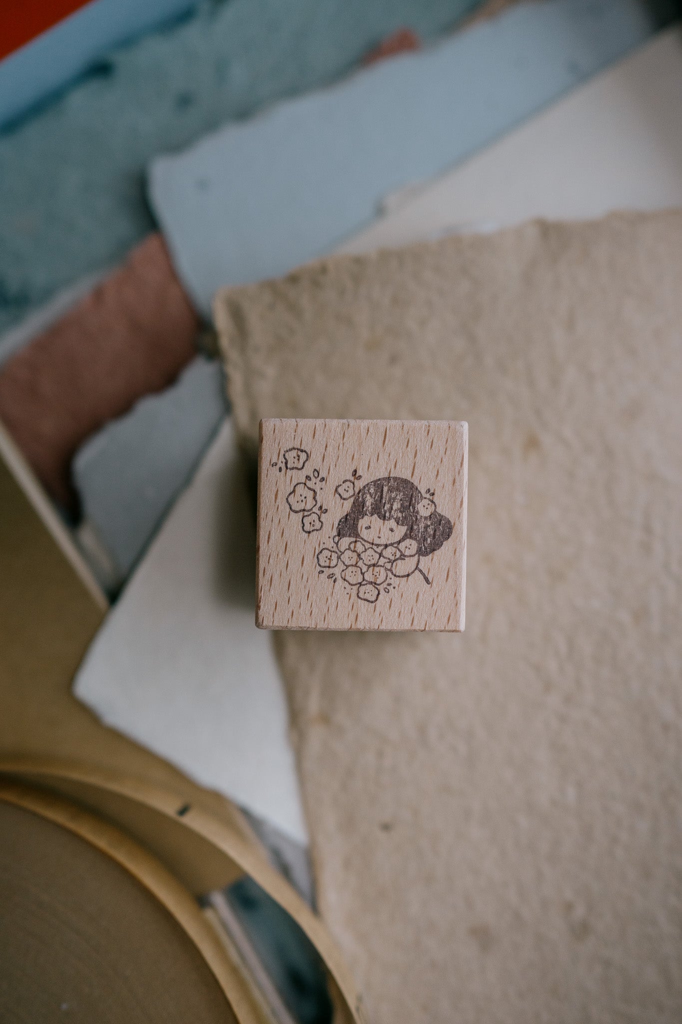 msbulat A Blooming Life: Counting Life's Bouquet Rubber Stamp