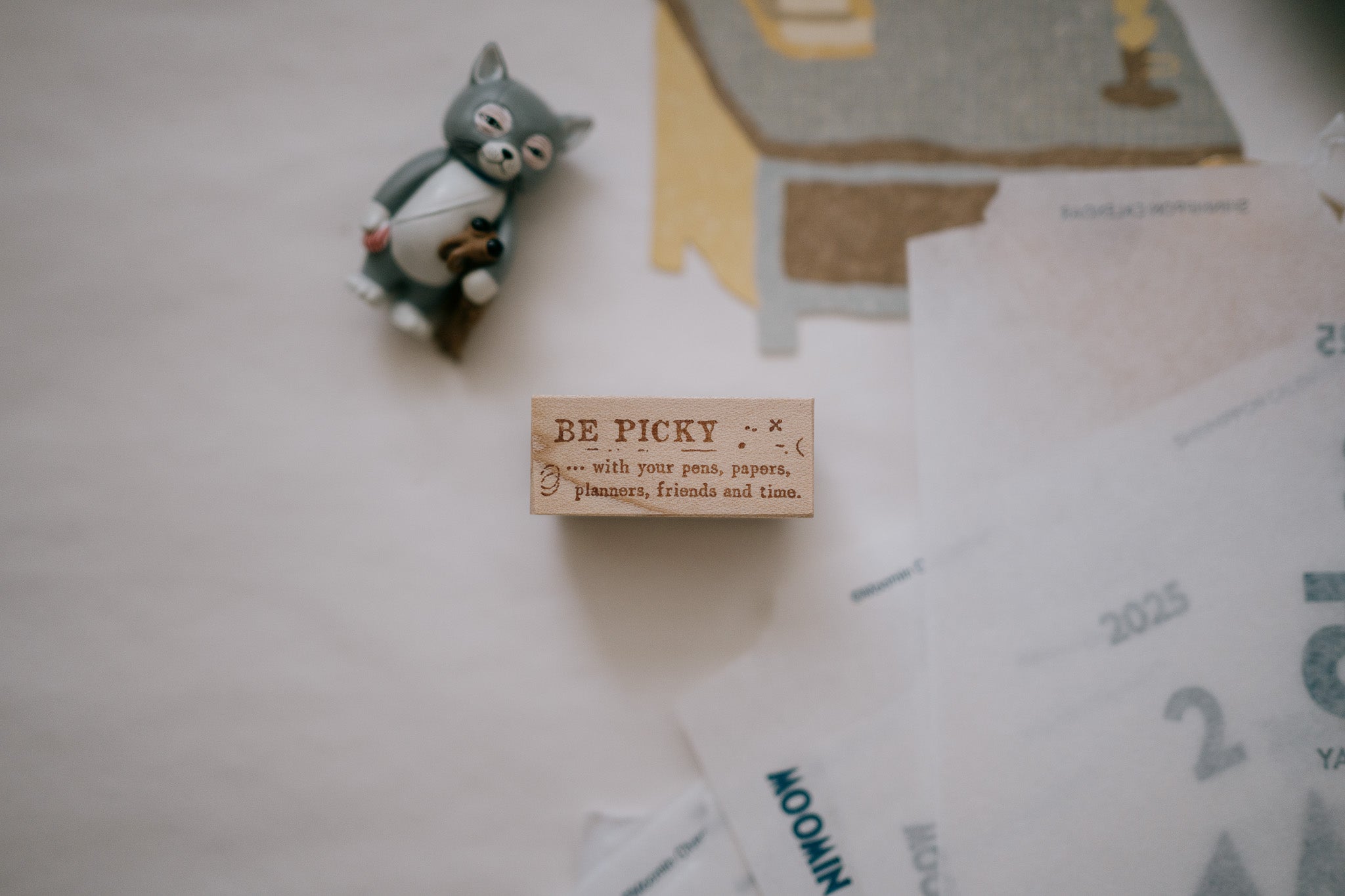 Penspapersplanner Series 8 Rubber Stamps: Introvert (7 designs)