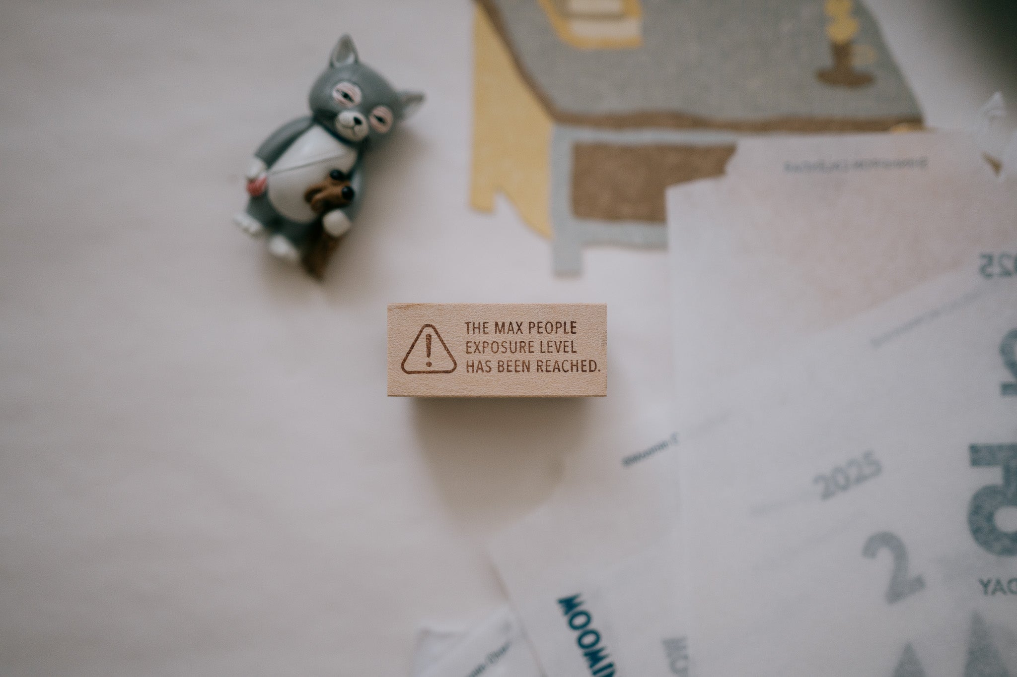 Penspapersplanner Series 8 Rubber Stamps: Introvert (7 designs)