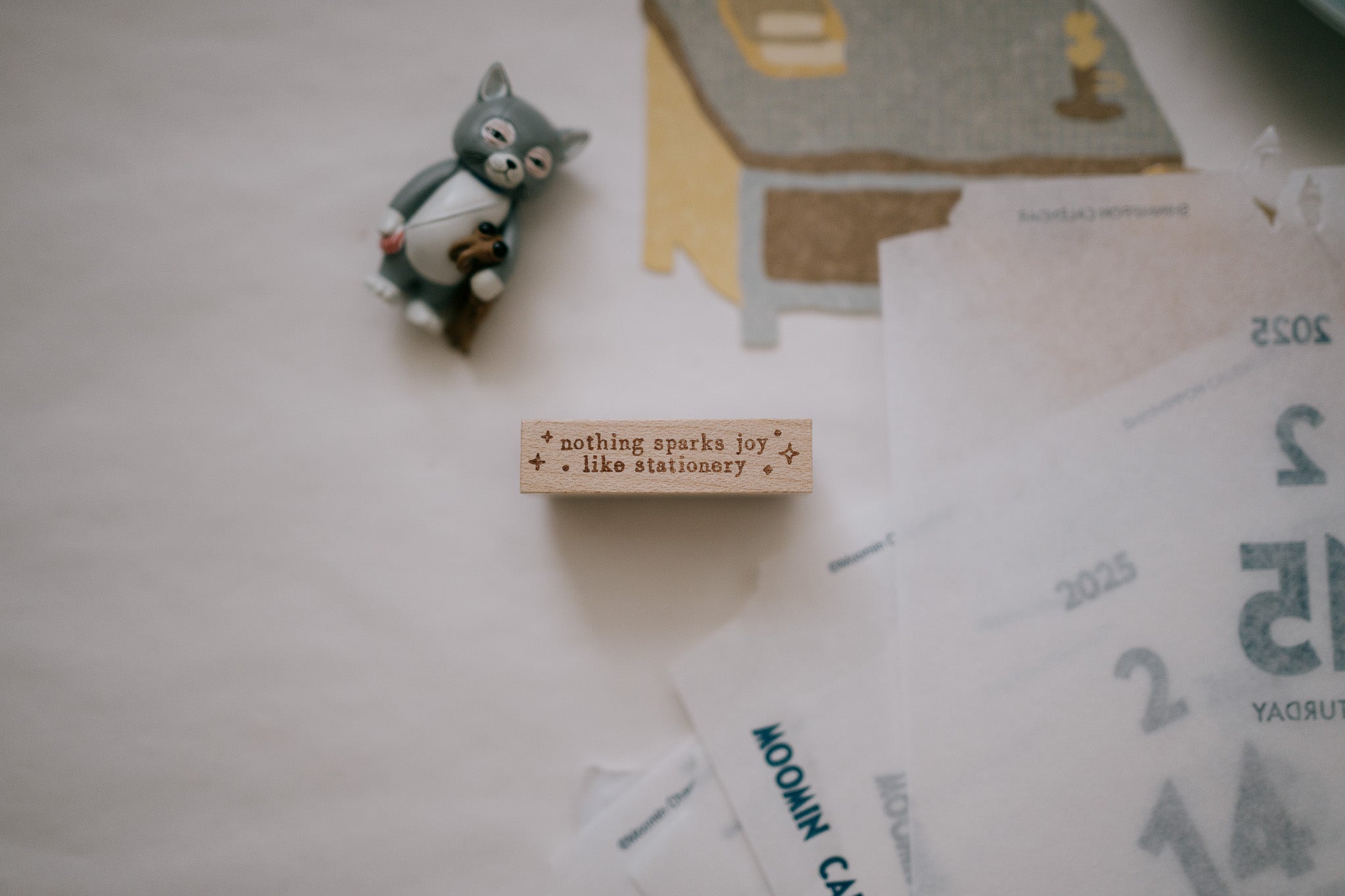 Penspapersplanner Series 8 Rubber Stamps: Stationery (7 designs)