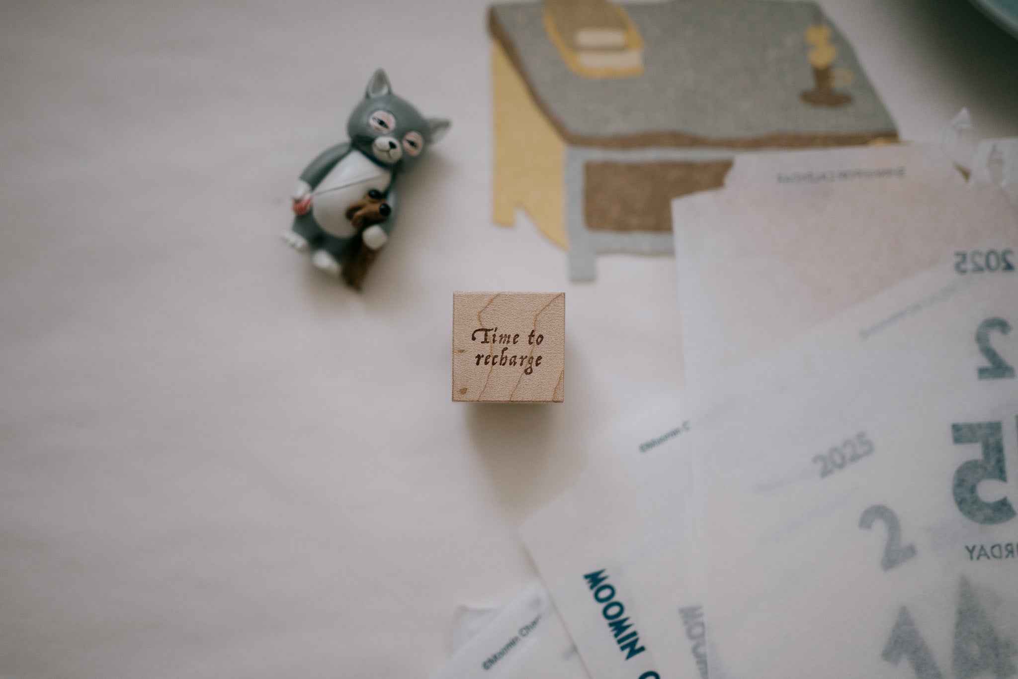 Penspapersplanner Series 8 Rubber Stamps: Introvert (7 designs)