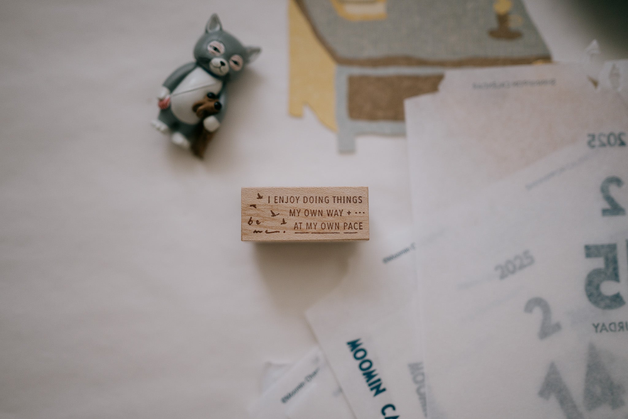 Penspapersplanner Series 8 Rubber Stamps: Introvert (7 designs)
