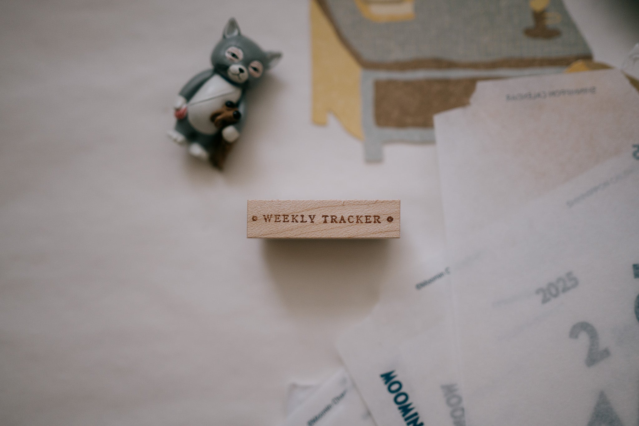 Penspapersplanner Series 8 Rubber Stamps: Stationery (7 designs)