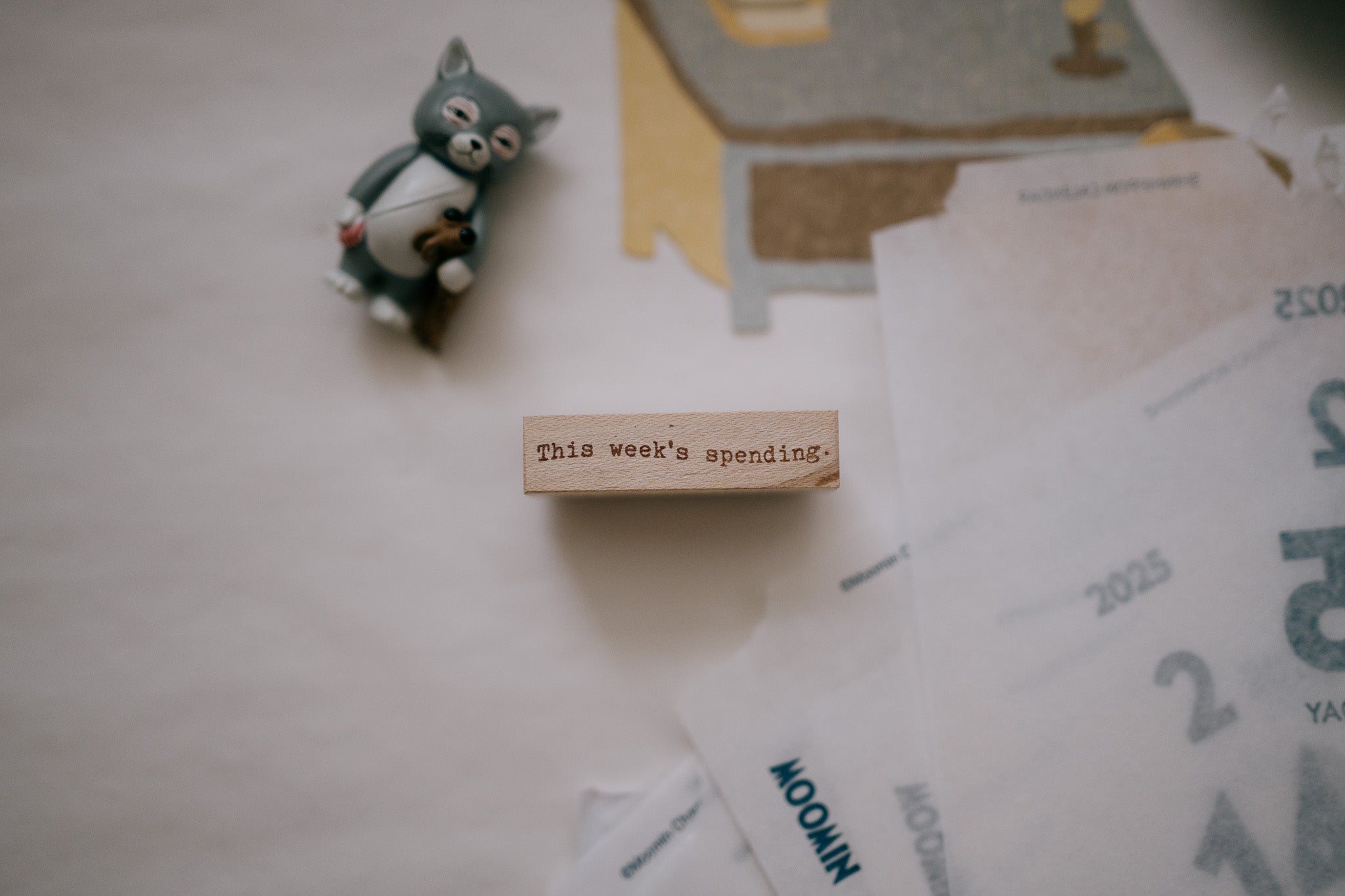 Penspapersplanner Series 8 Rubber Stamps: Stationery (7 designs)