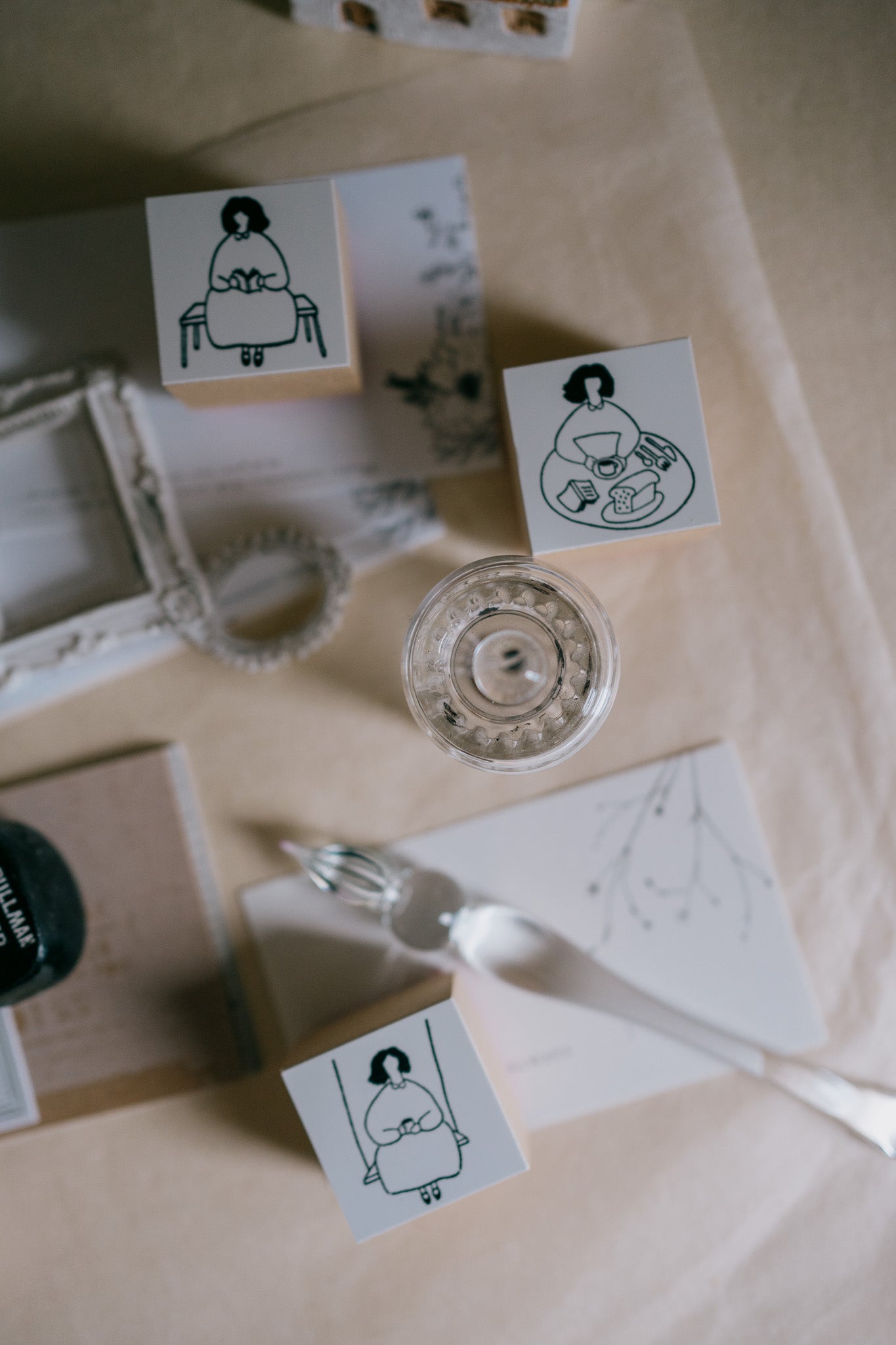Me Time Rubber Stamps (3 designs)
