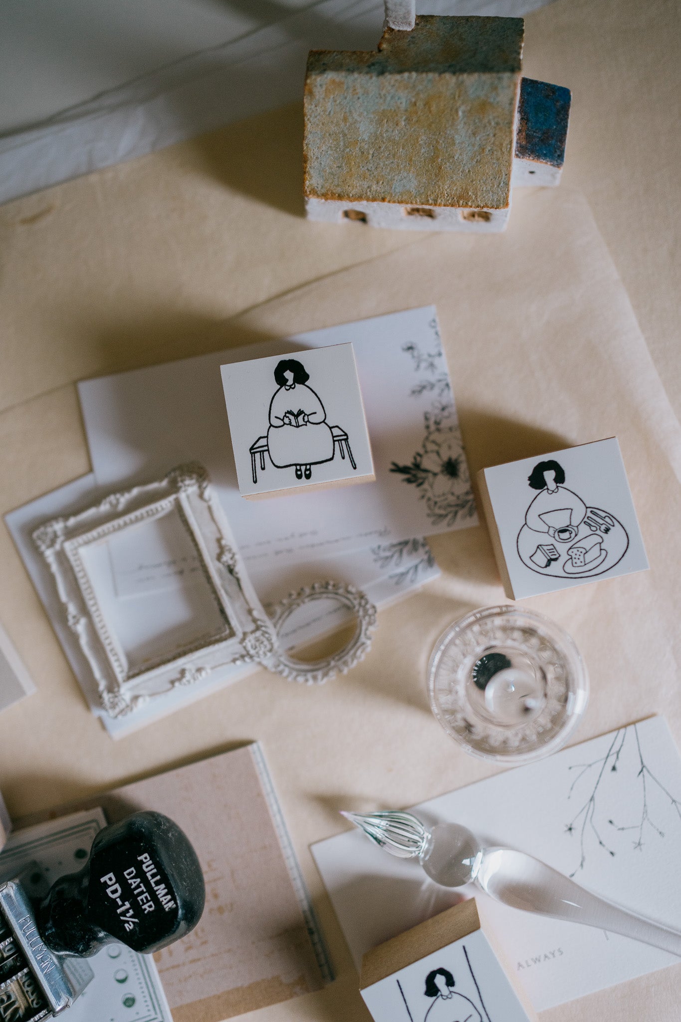 Me Time Rubber Stamps (3 designs)