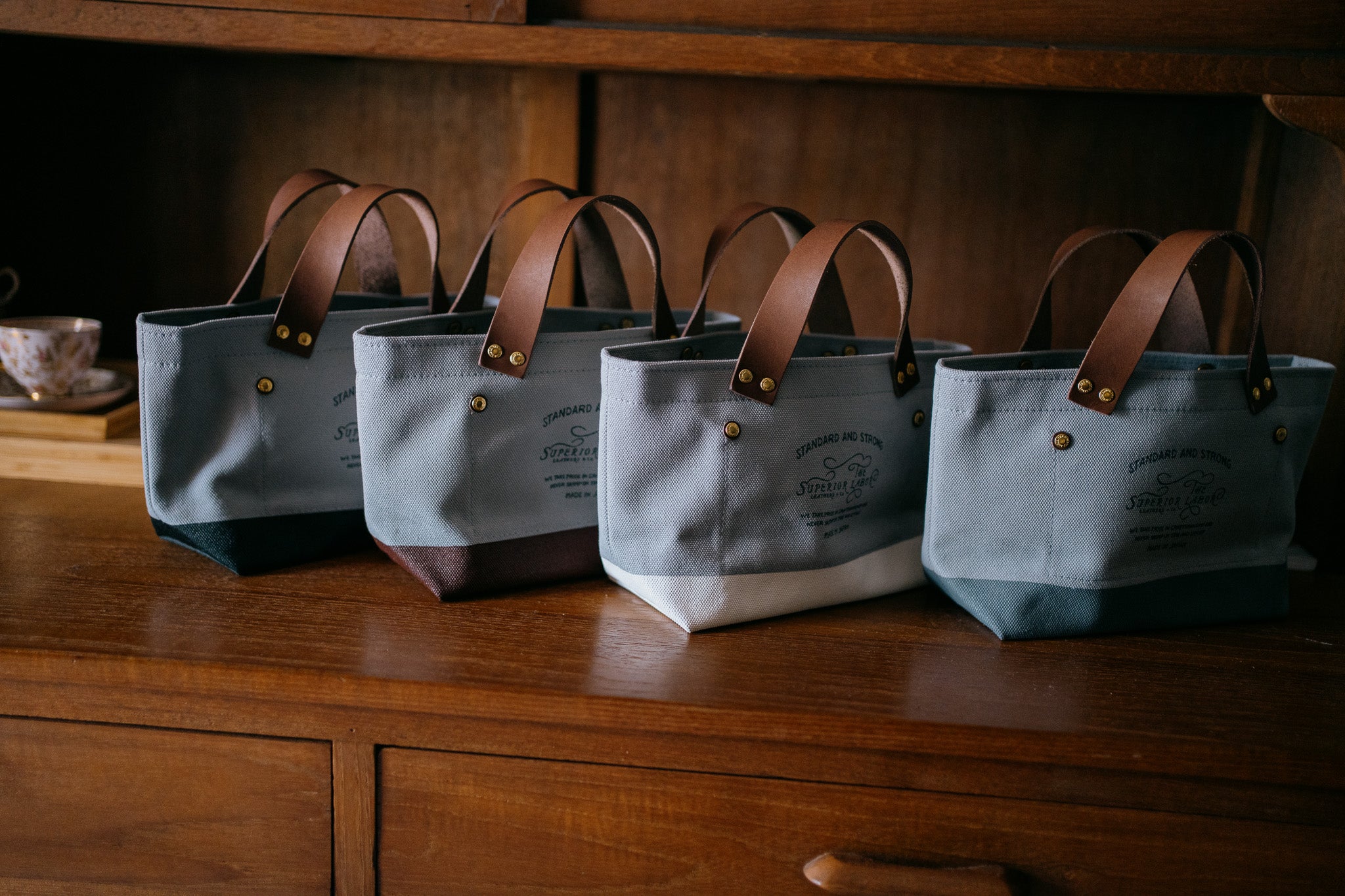 The Superior Labor-Engineer Bag Petite (Gray & Gray)