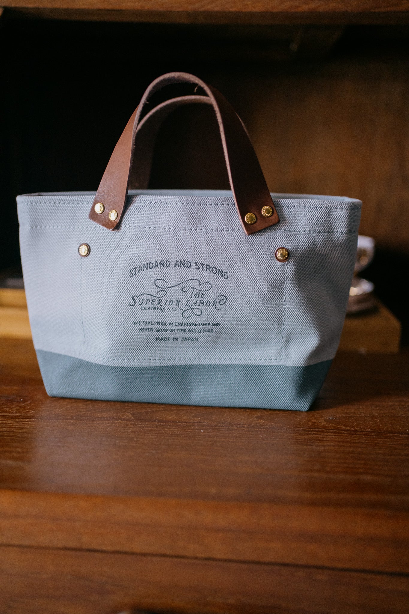 The Superior Labor-Engineer Bag Petite (Gray & Gray)