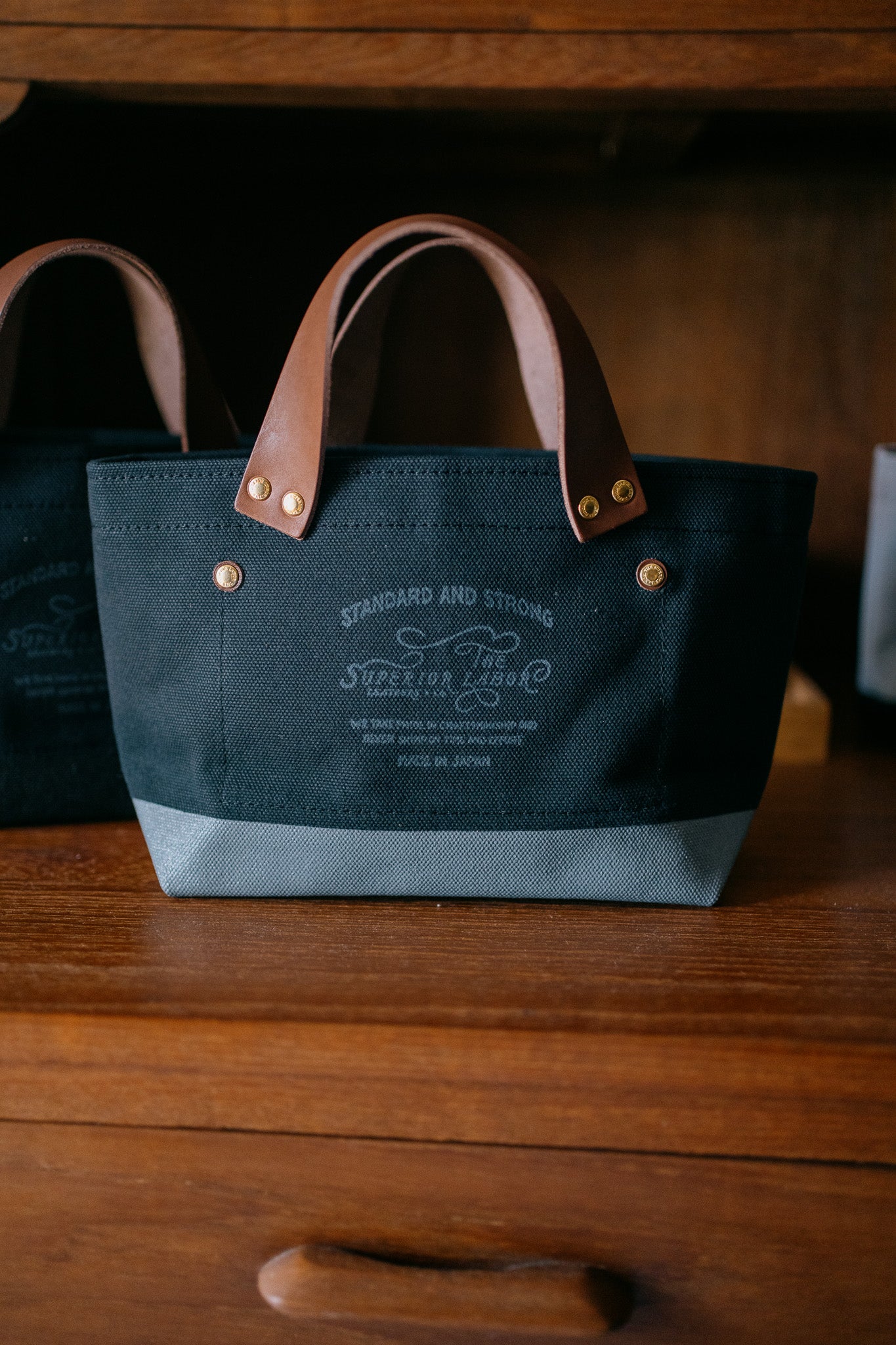 The Superior Labor-Engineer Bag Petite (Black & Gray)