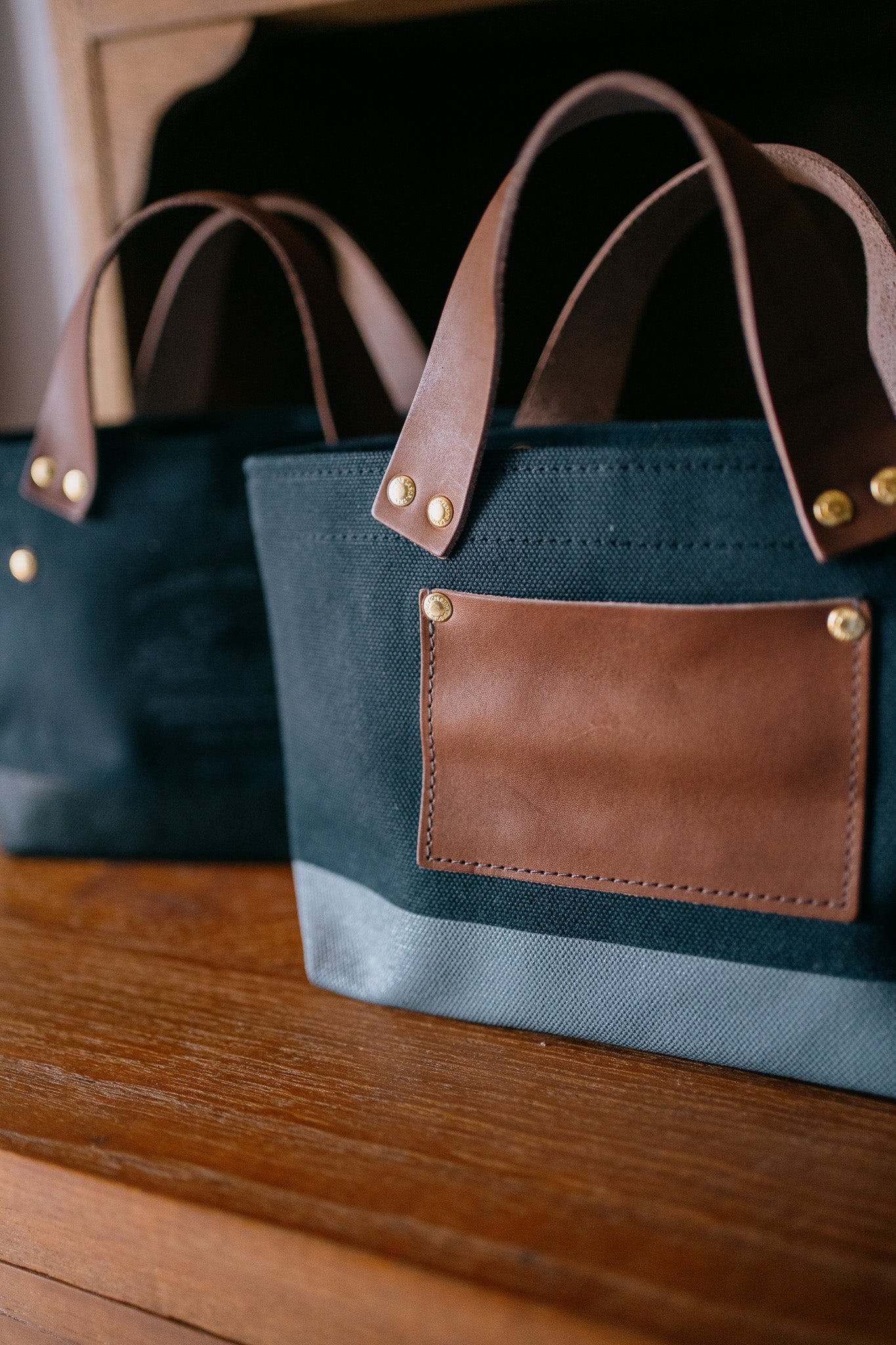 The Superior Labor-Engineer Bag Petite (Black & Gray)