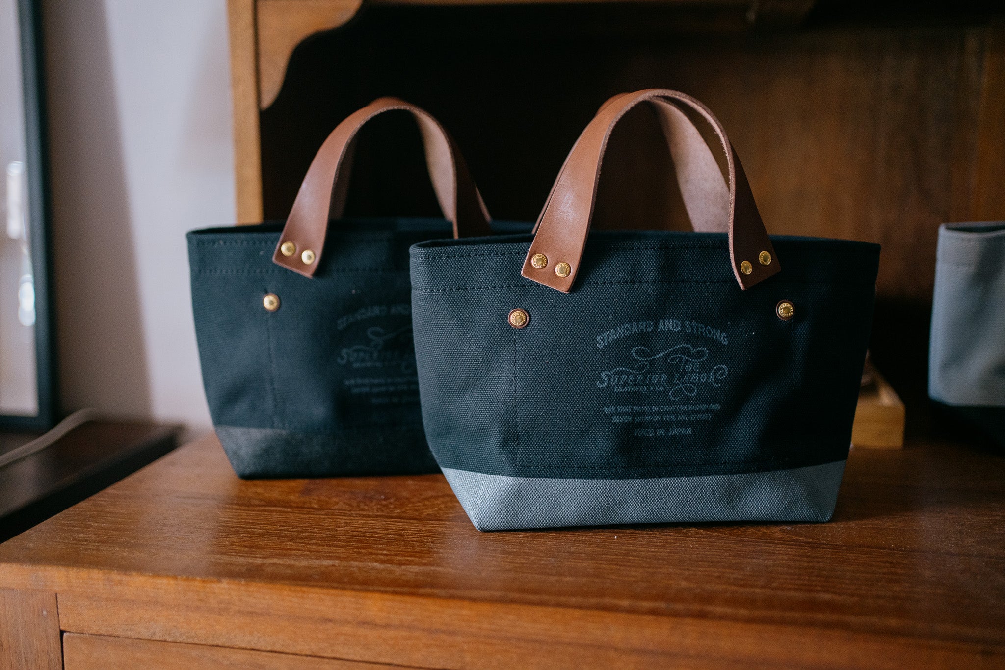 The Superior Labor-Engineer Bag Petite (Black & Gray)