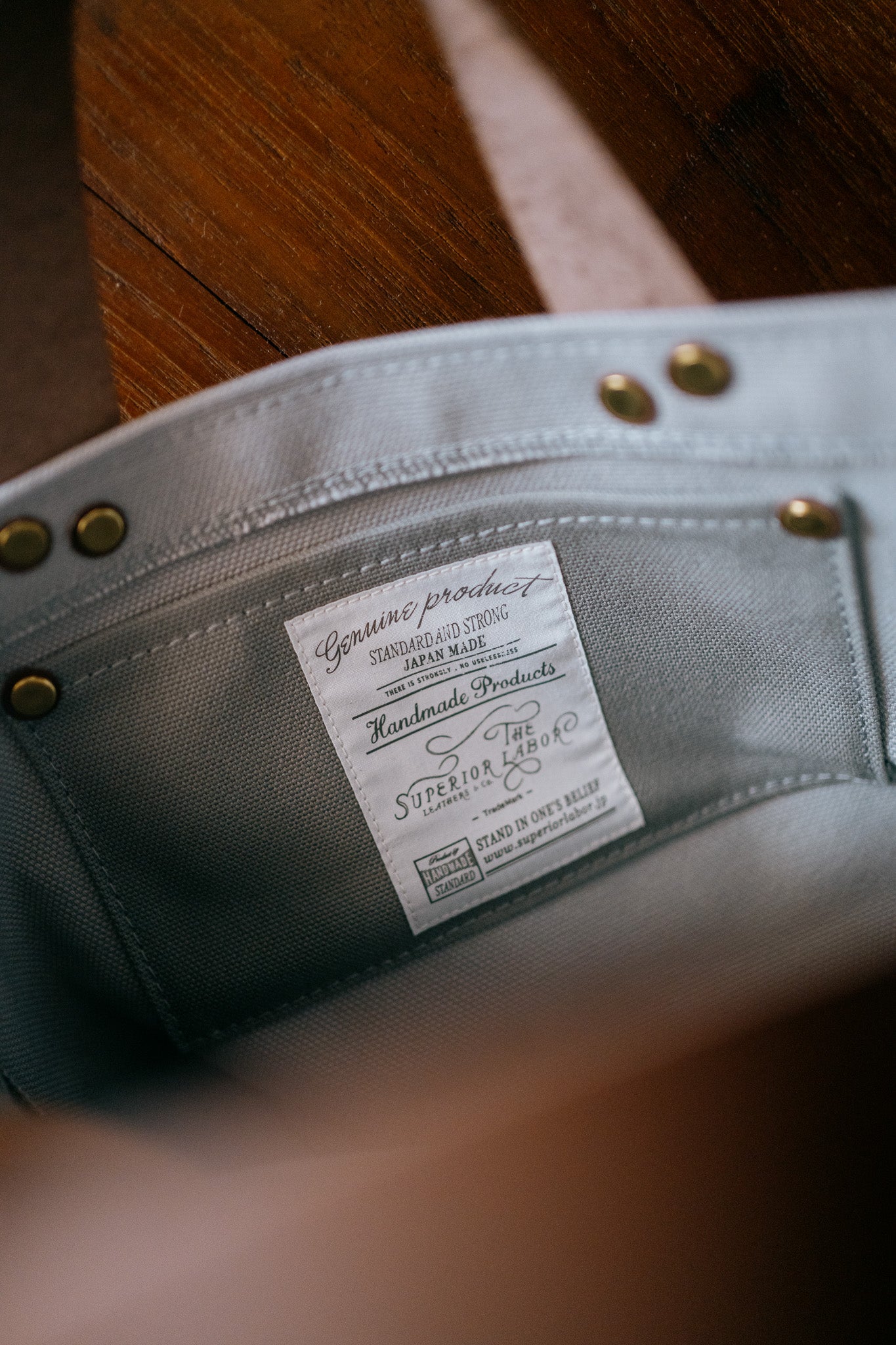 The Superior Labor-Engineer Bag Petite (Gray & Black)