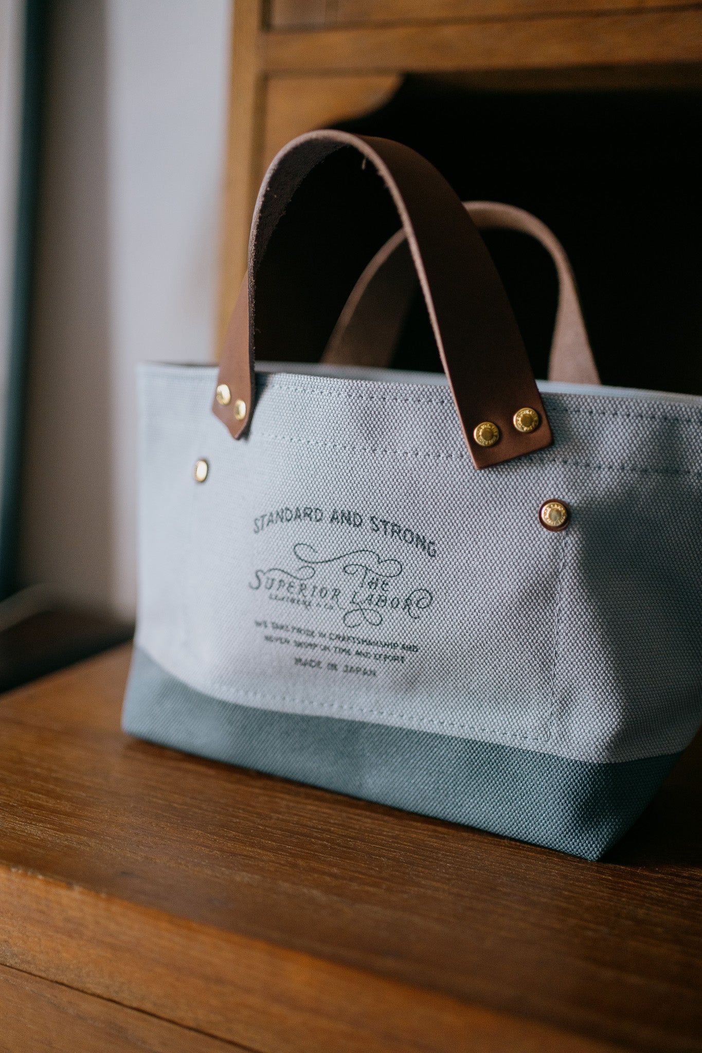The Superior Labor-Engineer Bag Petite (Gray & Gray)