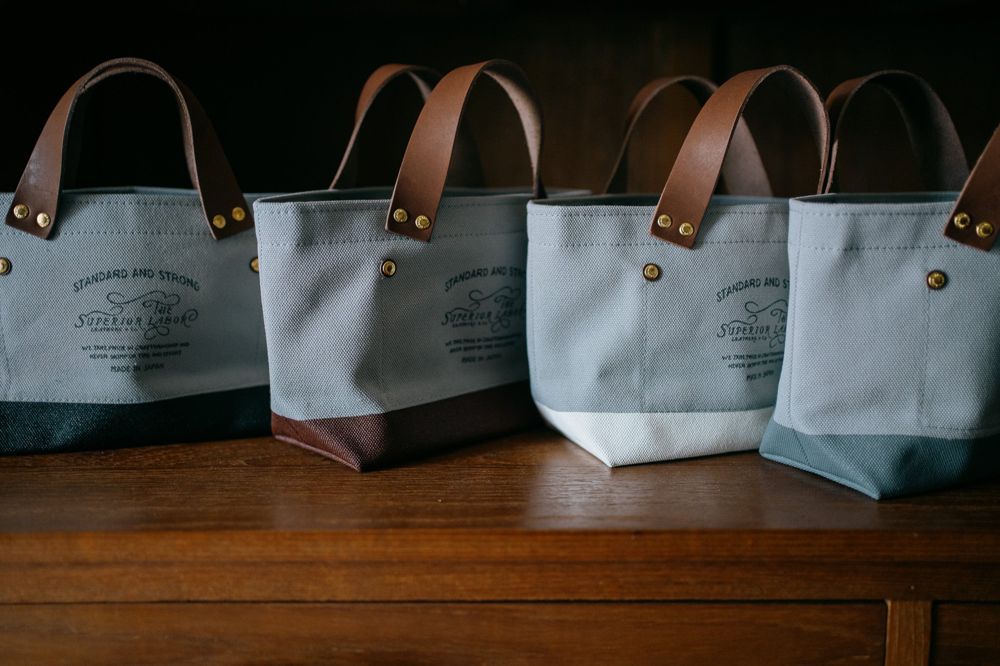 The Superior Labor-Engineer Bag Petite (Gray & Gray)