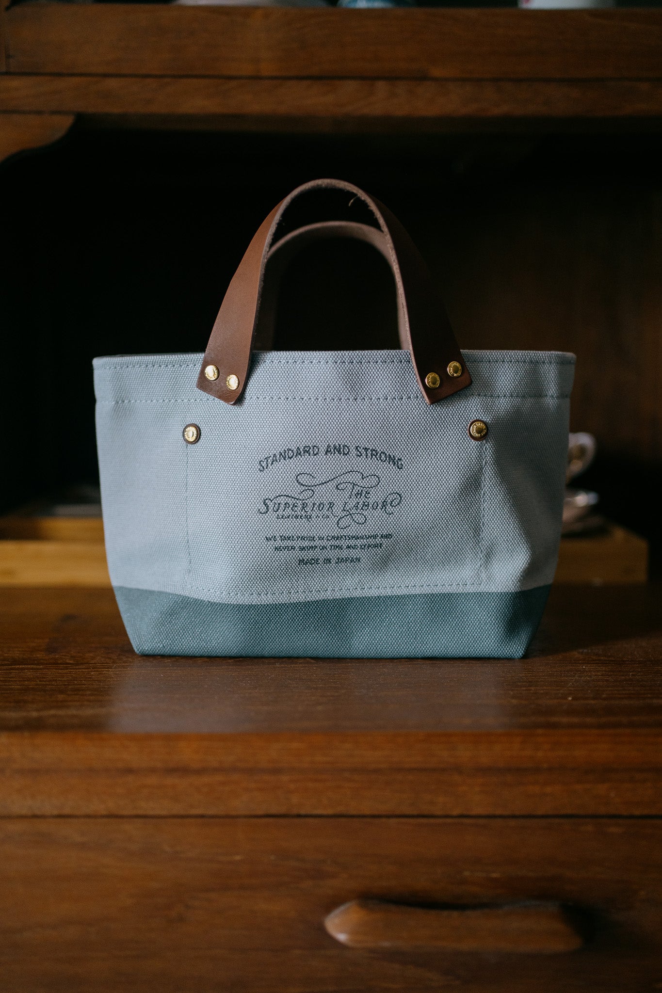 The Superior Labor-Engineer Bag Petite (Gray & Gray)