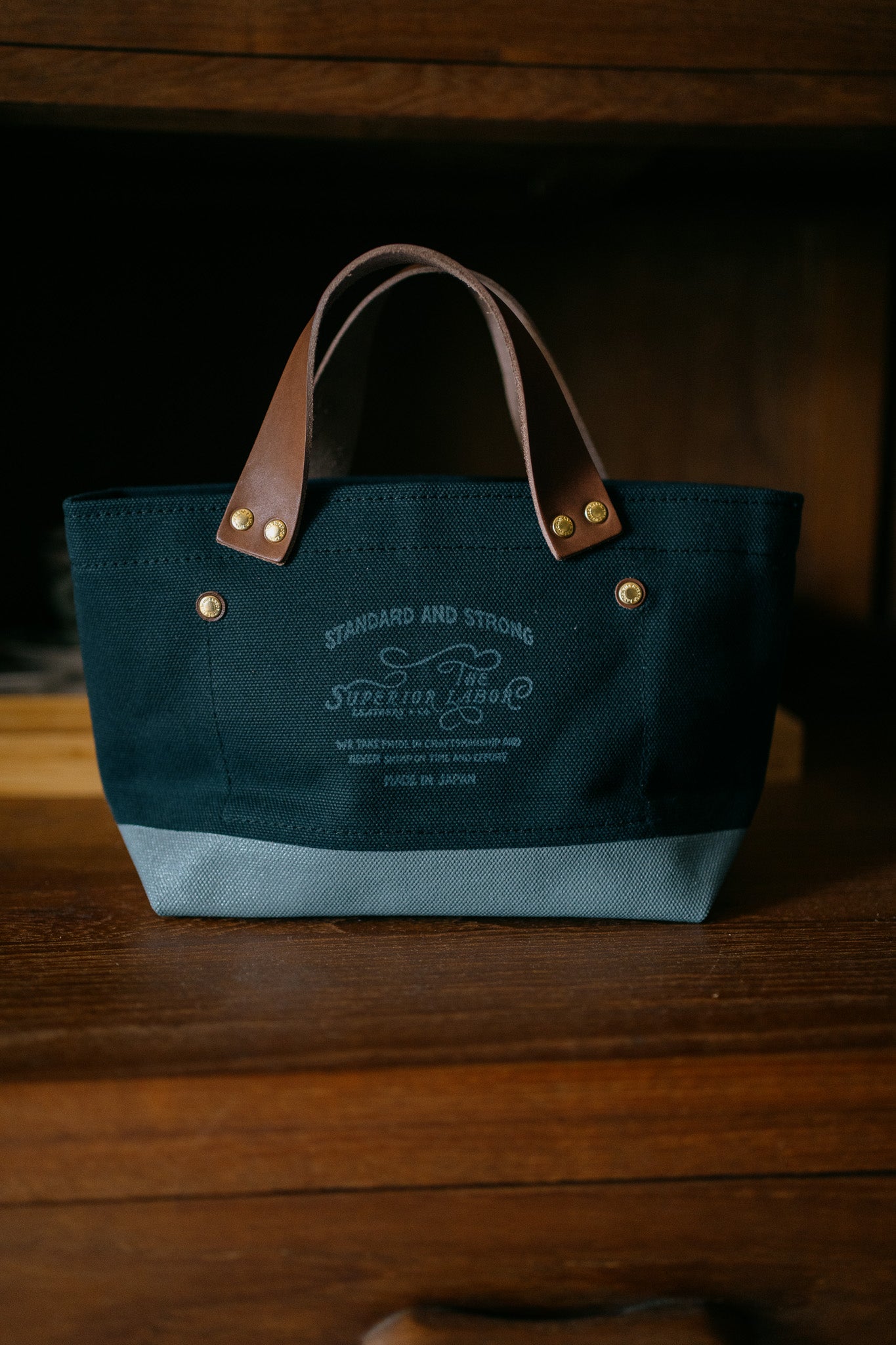 The Superior Labor-Engineer Bag Petite (Black & Gray)
