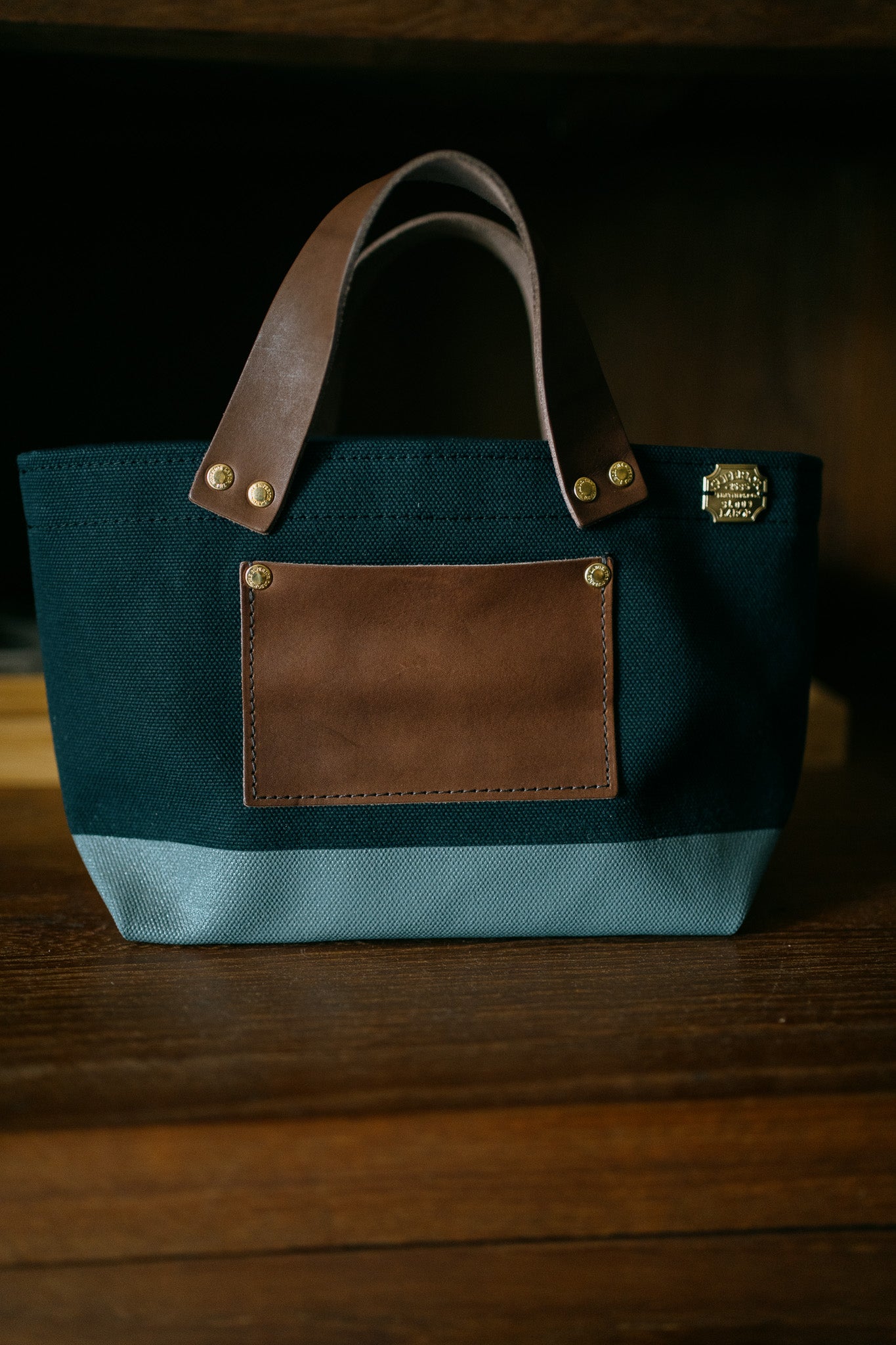 The Superior Labor-Engineer Bag Petite (Black & Gray)
