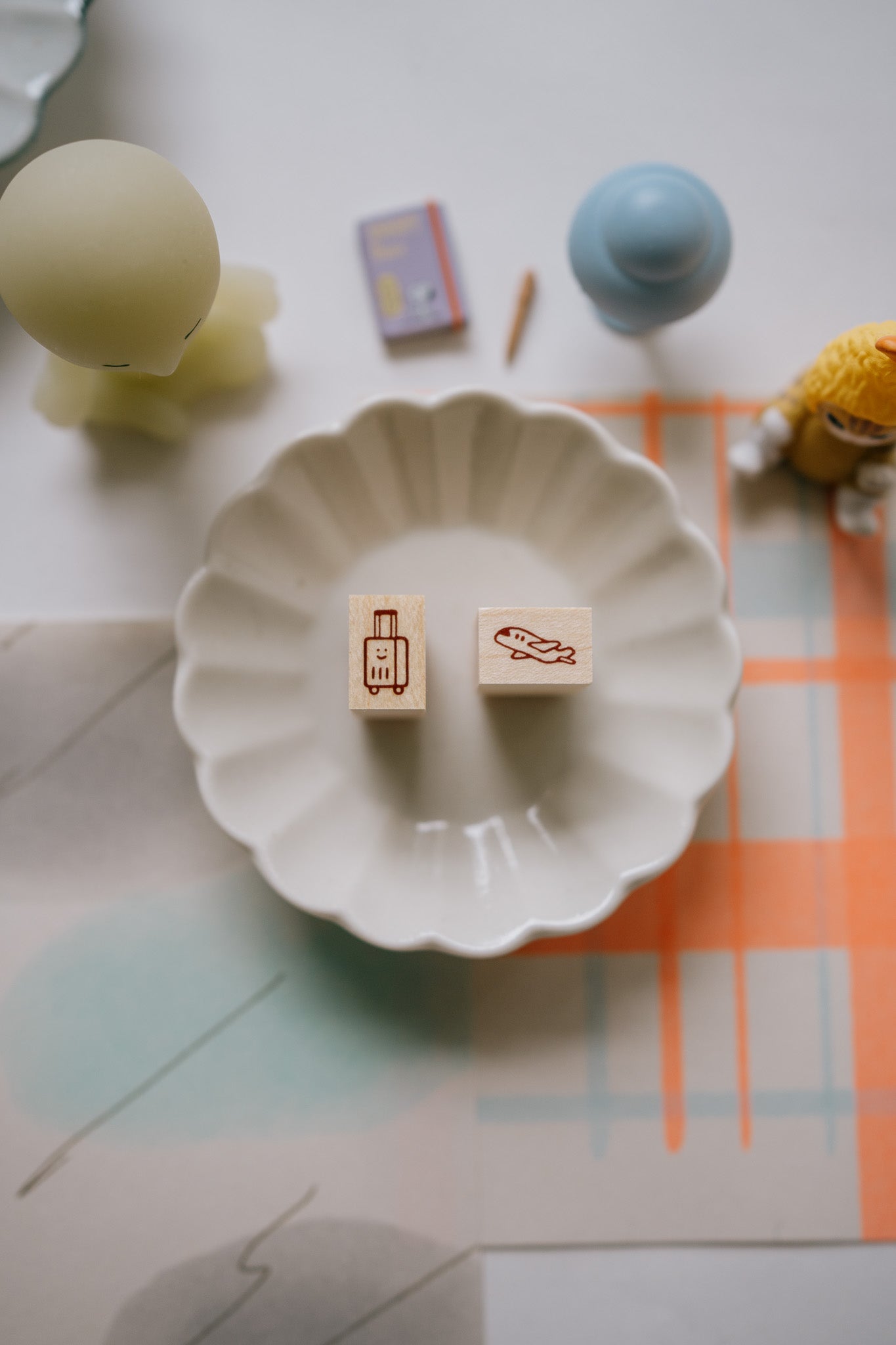 Little Lu Rubber Stamp Mini (3 designs)