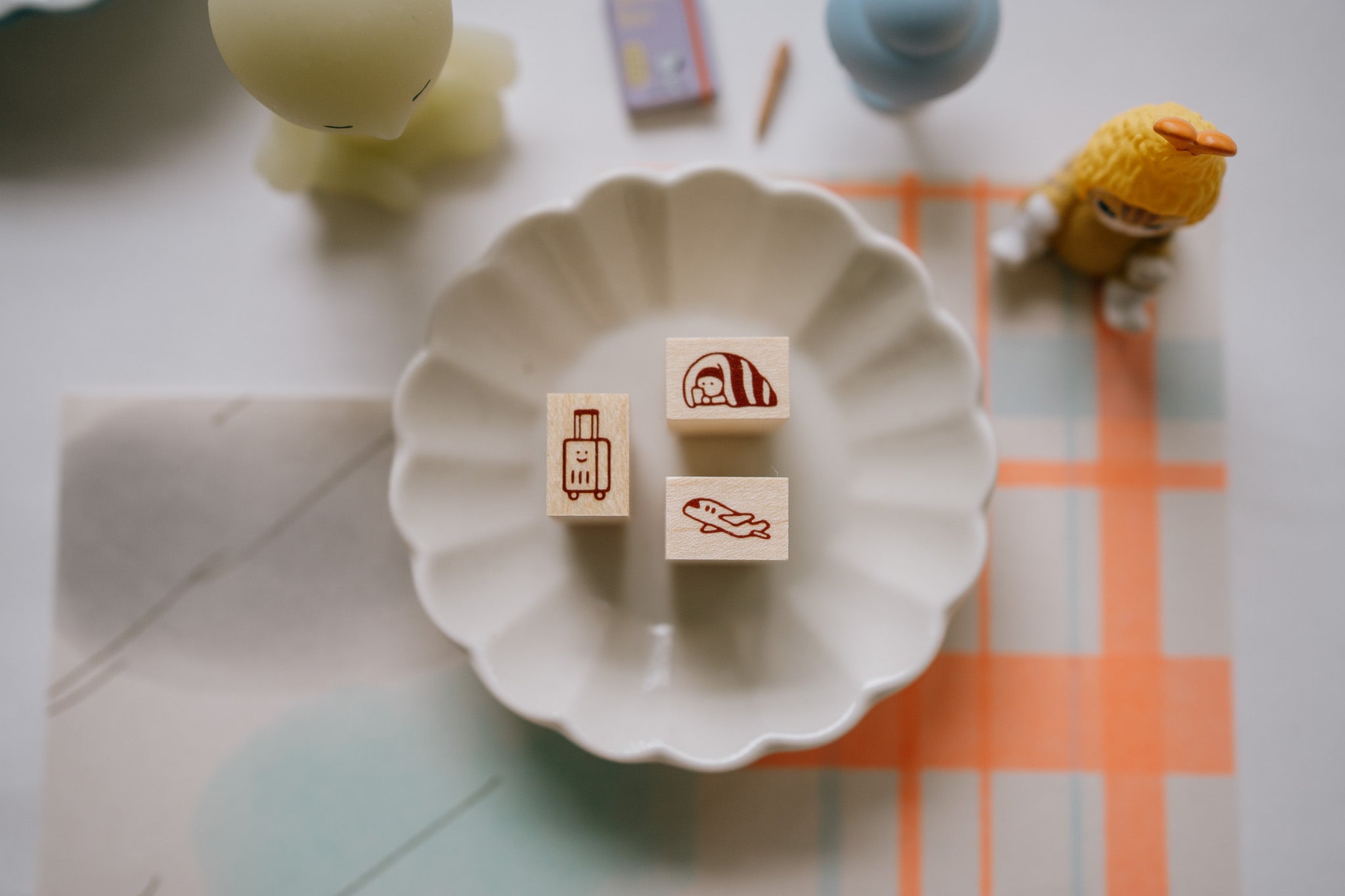 Little Lu Rubber Stamp Mini (3 designs)