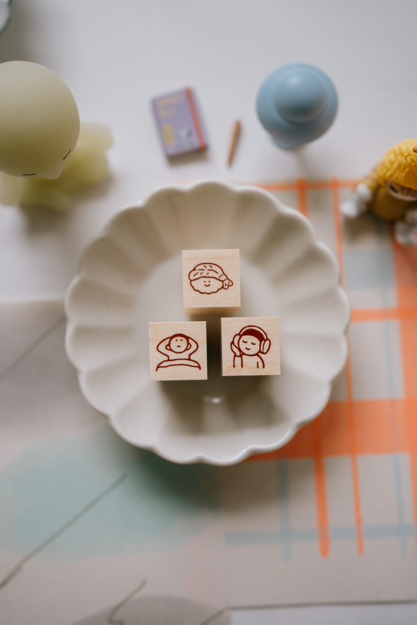 Little Lu Rubber Stamp Small (3 designs)