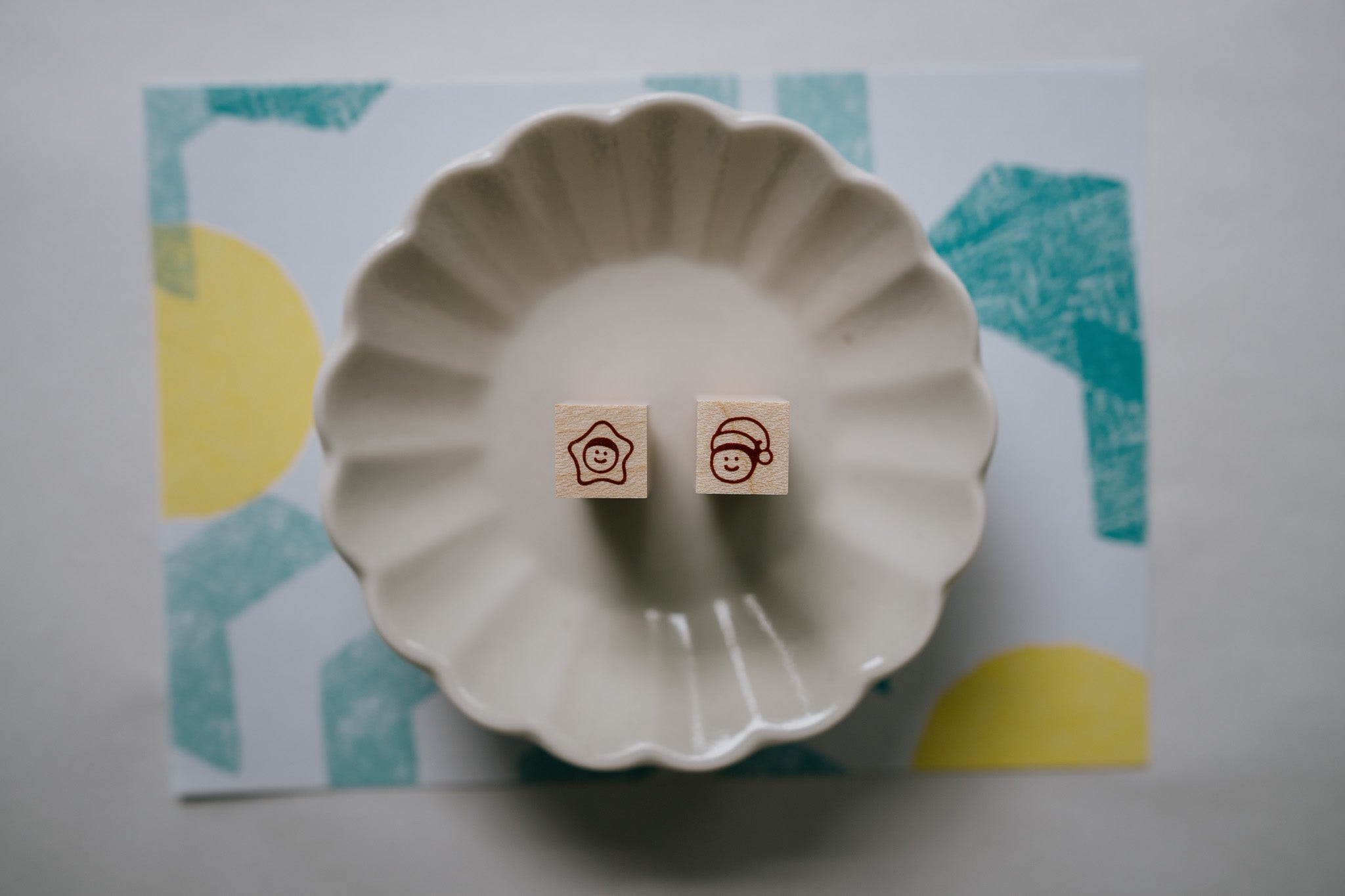 Little Lu Rubber Stamp (Elf/ Star Face)