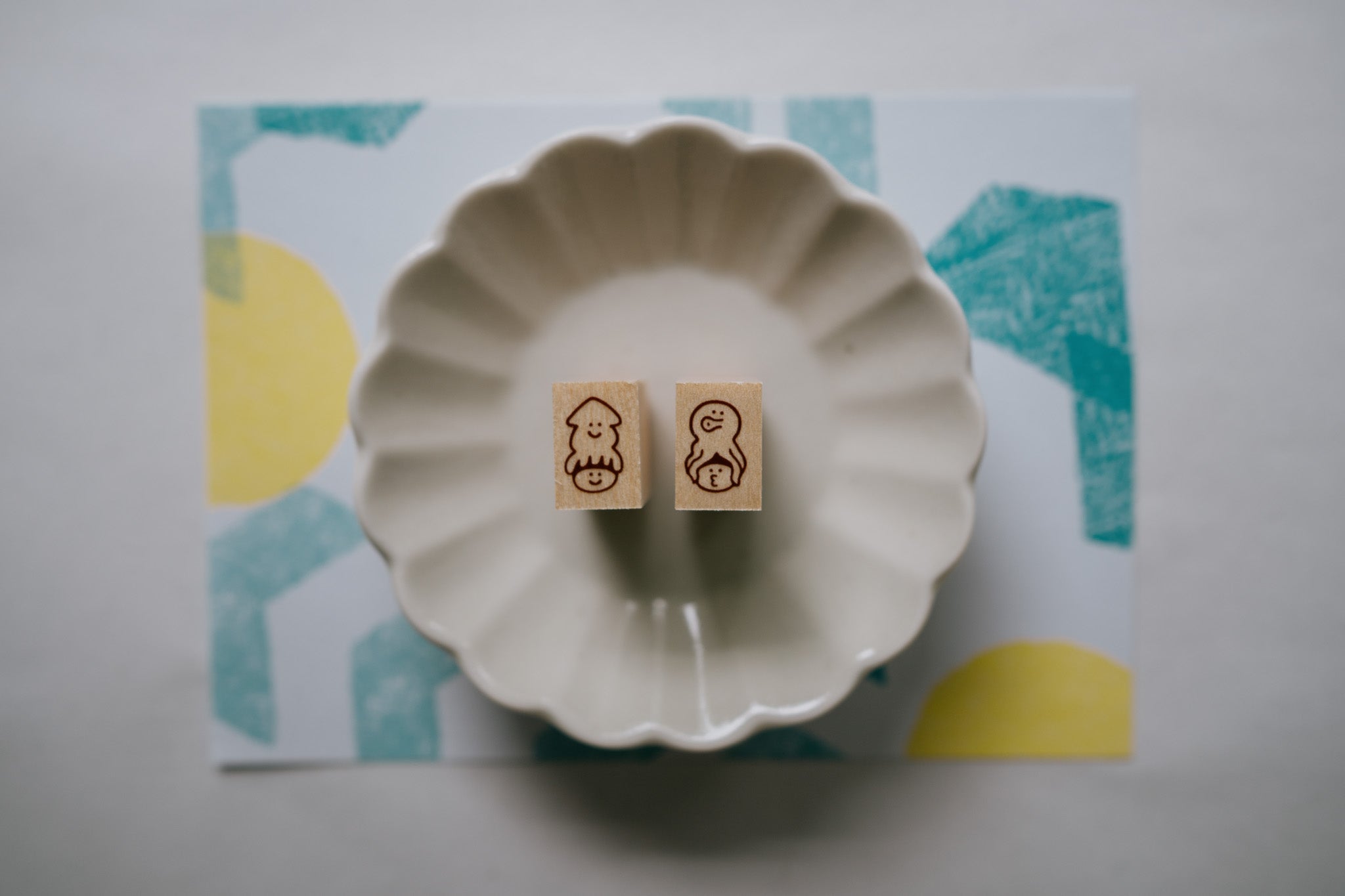 Little Lu Rubber Stamp (Squid Head/ Octopus Head)