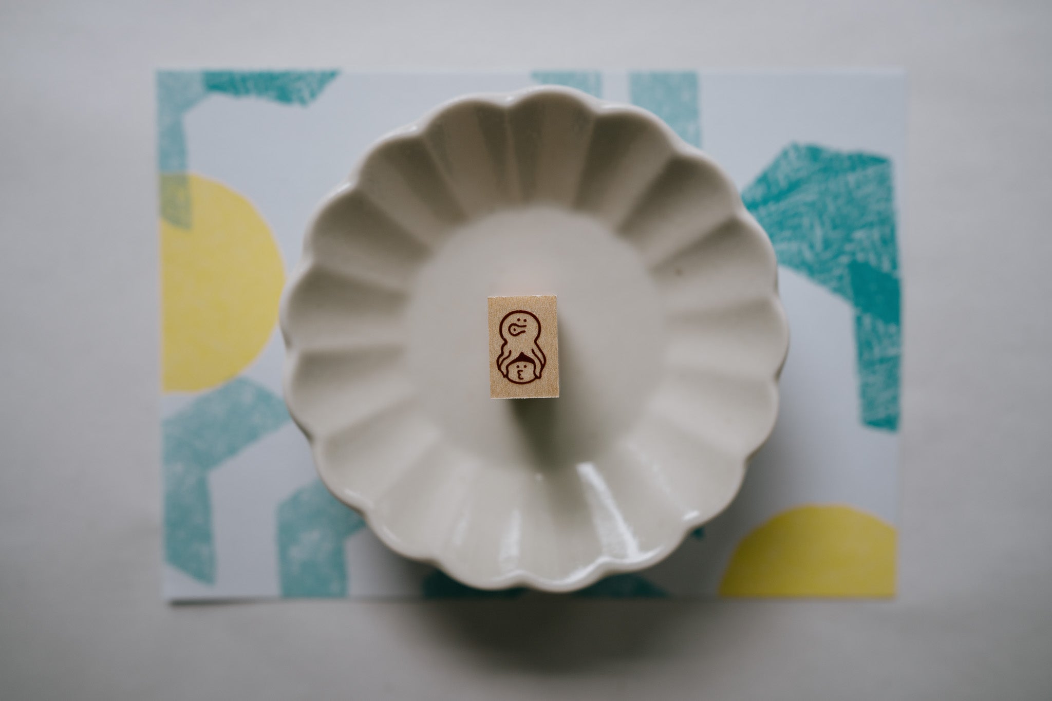 Little Lu Rubber Stamp (Squid Head/ Octopus Head)