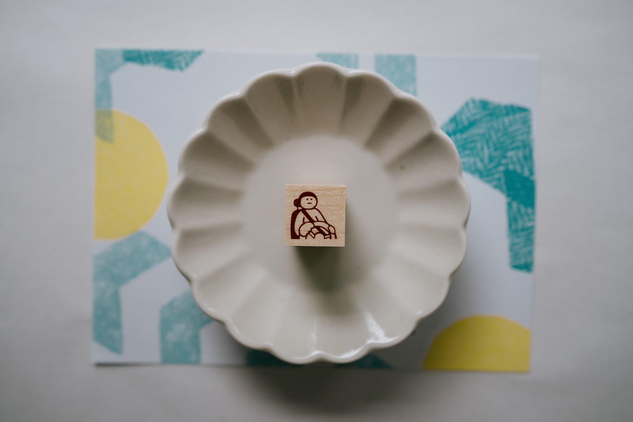Little Lu Rubber Stamp (Cat Milk/ Driving/ Christmas Tree)