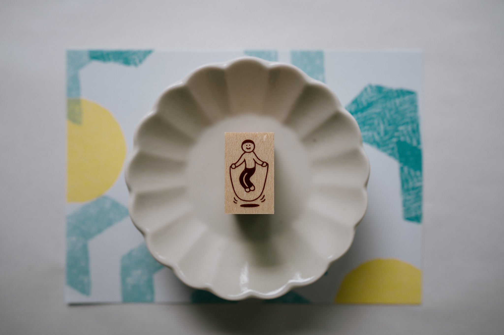 Little Lu Rubber Stamp (Car Ride, Jump Rope)