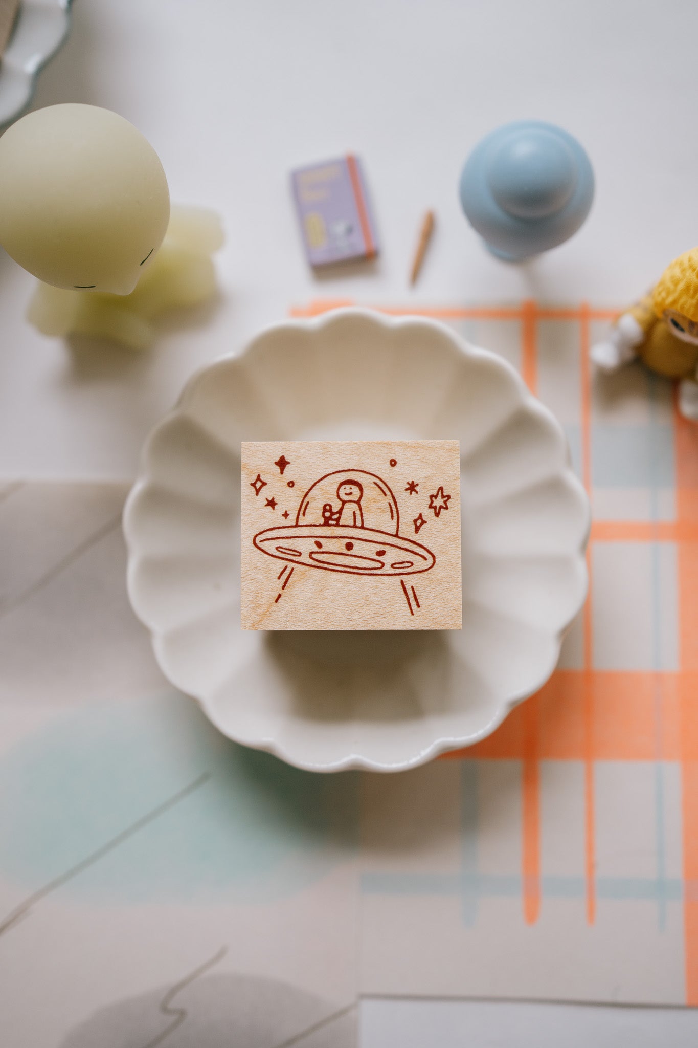 Little Lu Rubber Stamp: I Need Space