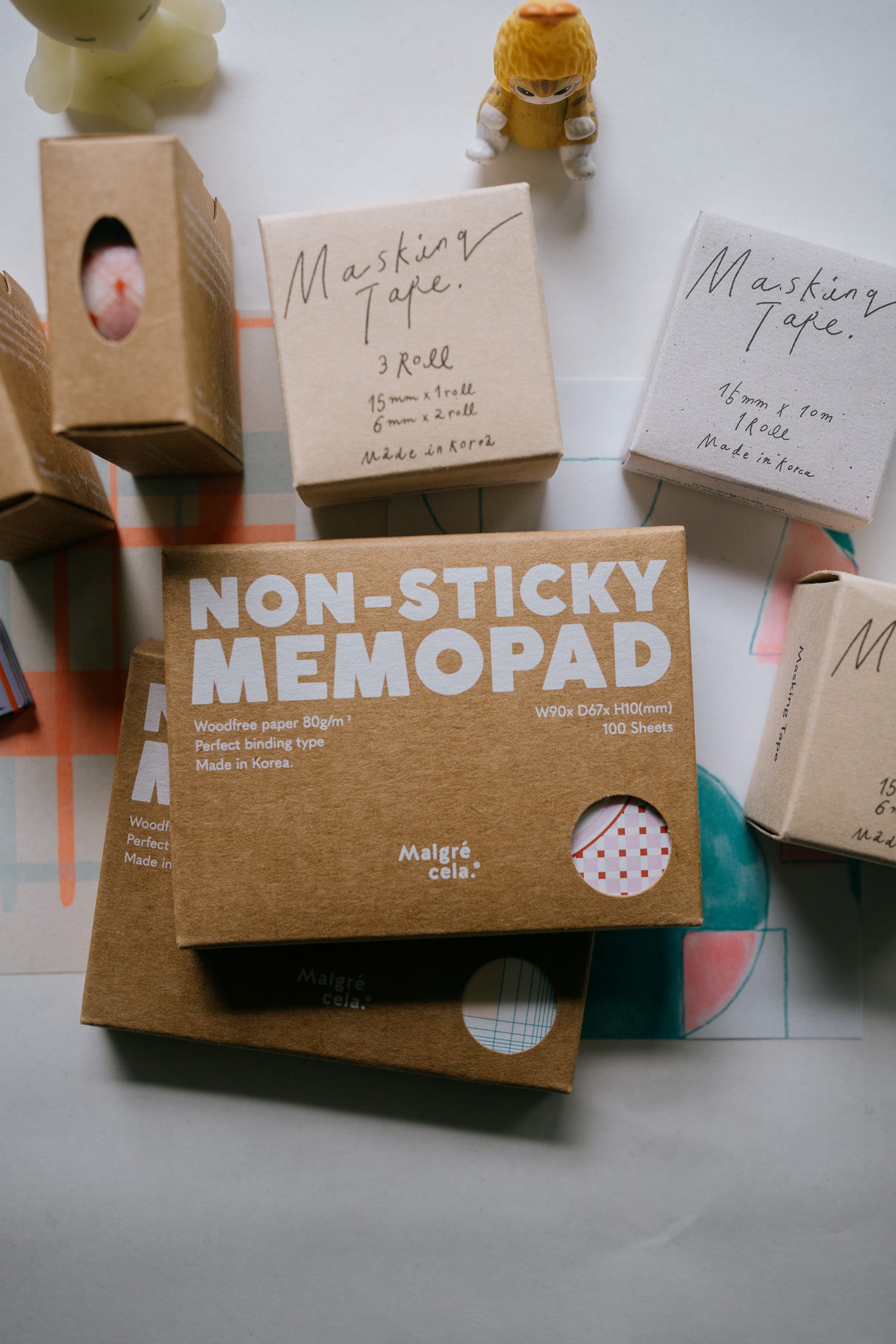 Non-Sticky Memopad (2 designs)
