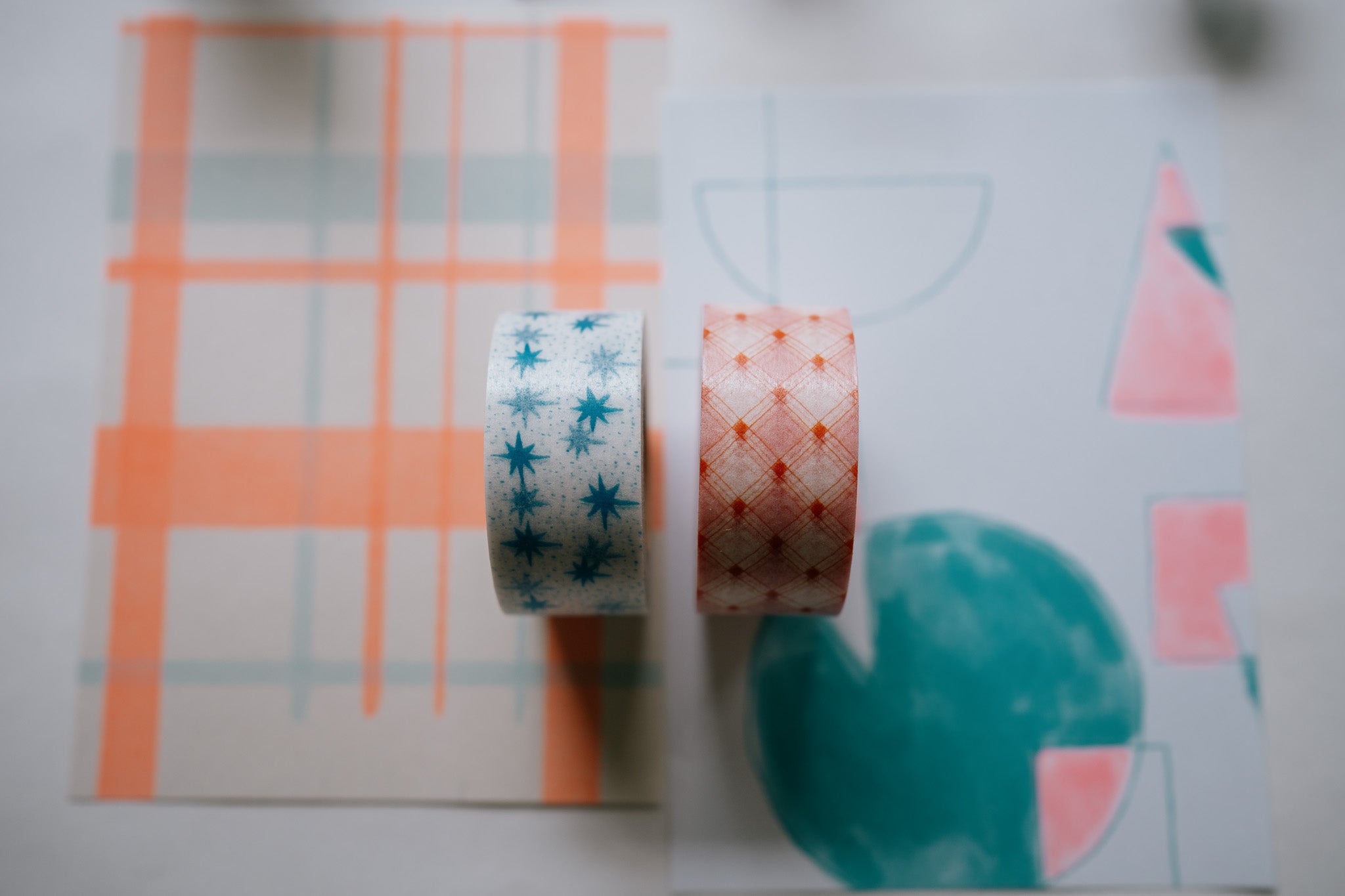 Masking Tape Roll 20mm (2 designs)