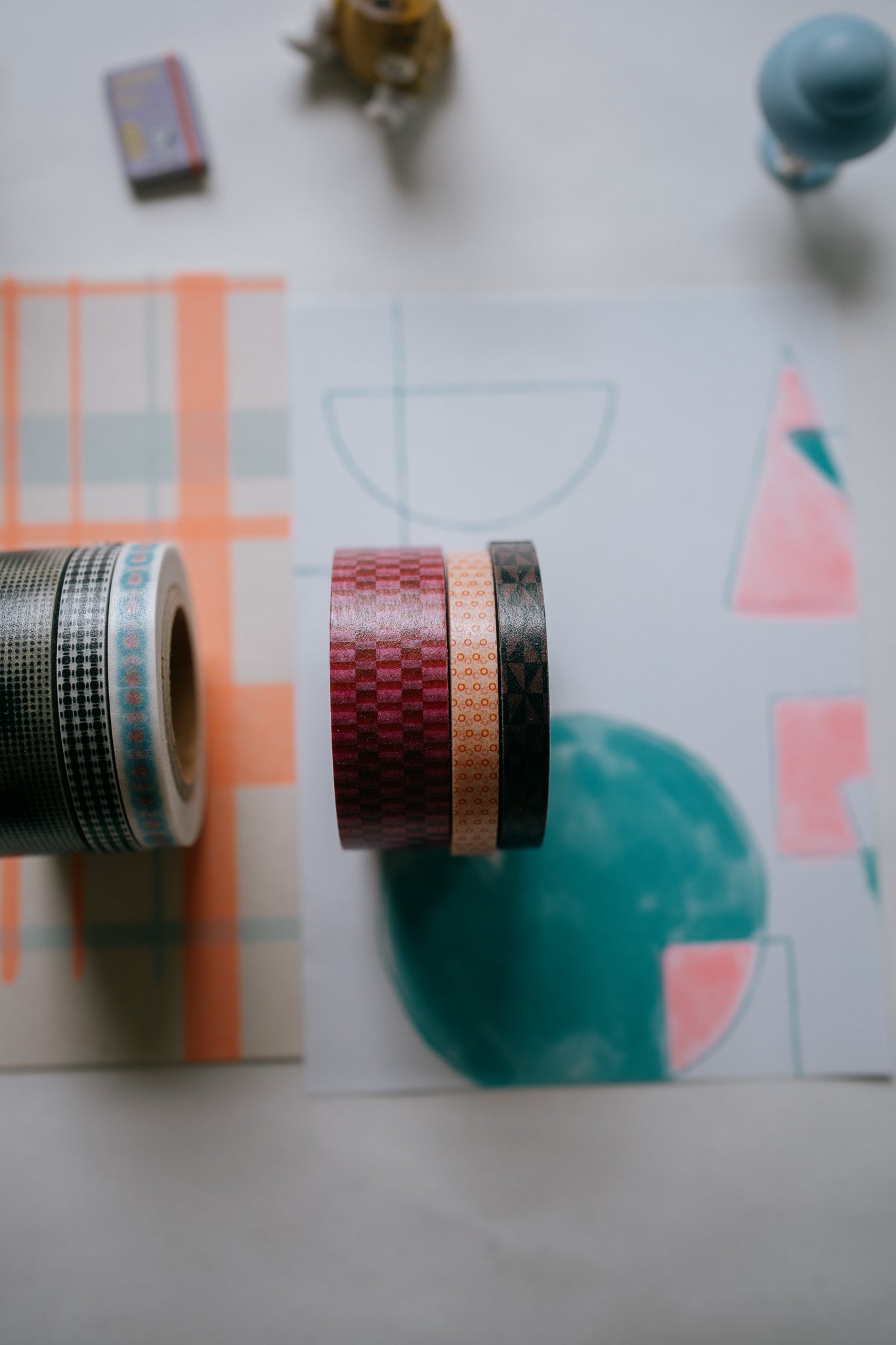 Masking Tape Set of 3 (2 designs)