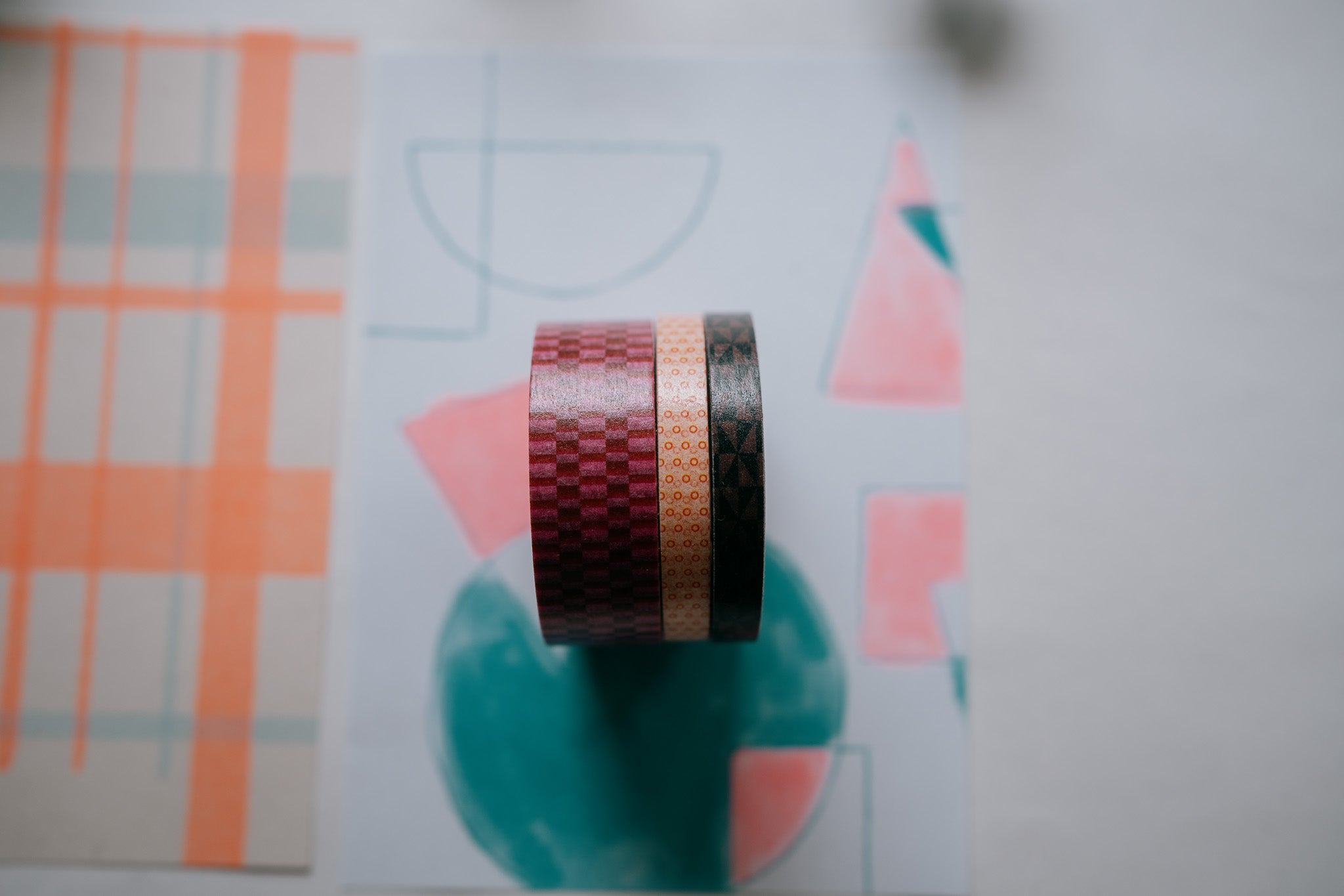 Masking Tape Set of 3 (2 designs)