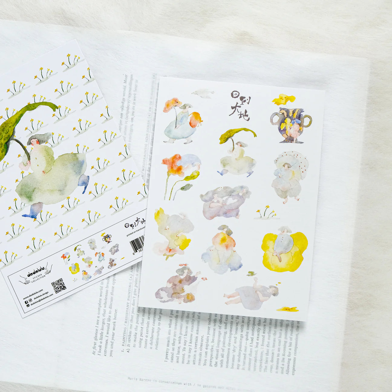 dodolulu When Spring Returns Sticker Sheet