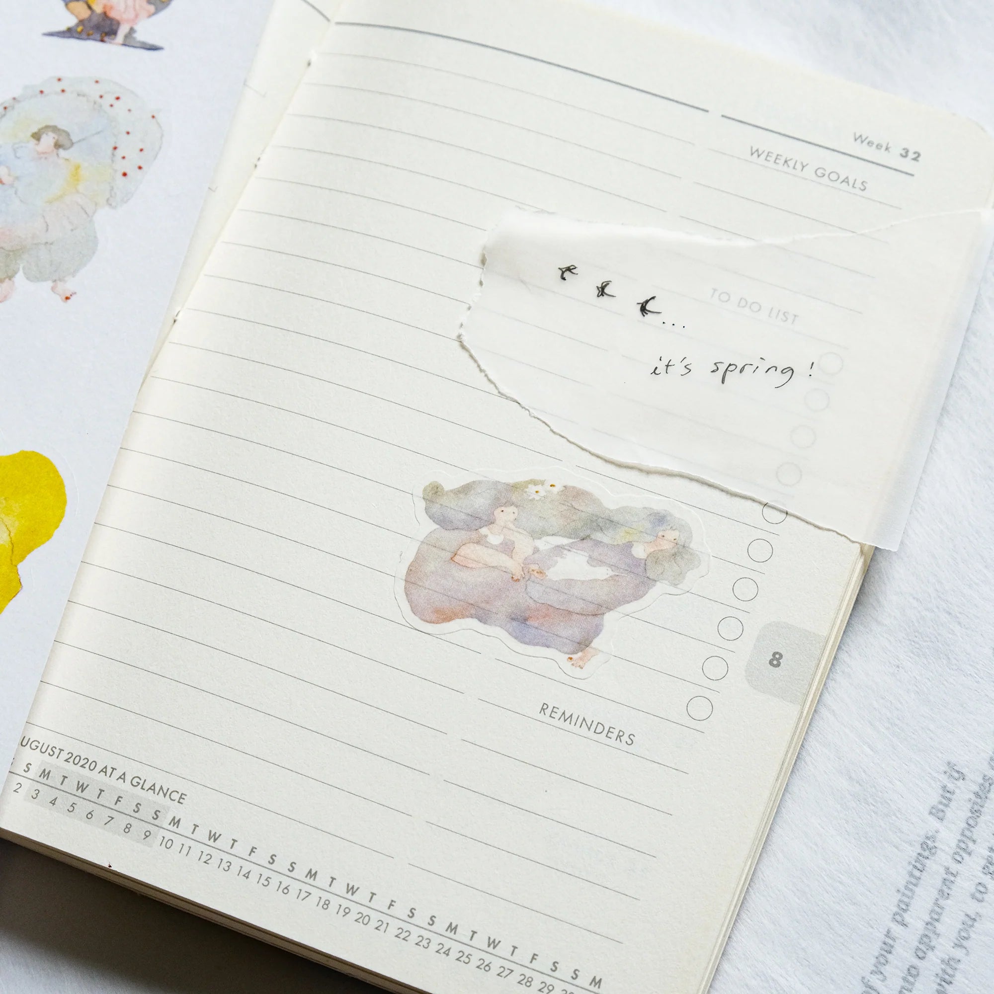 dodolulu When Spring Returns Sticker Sheet