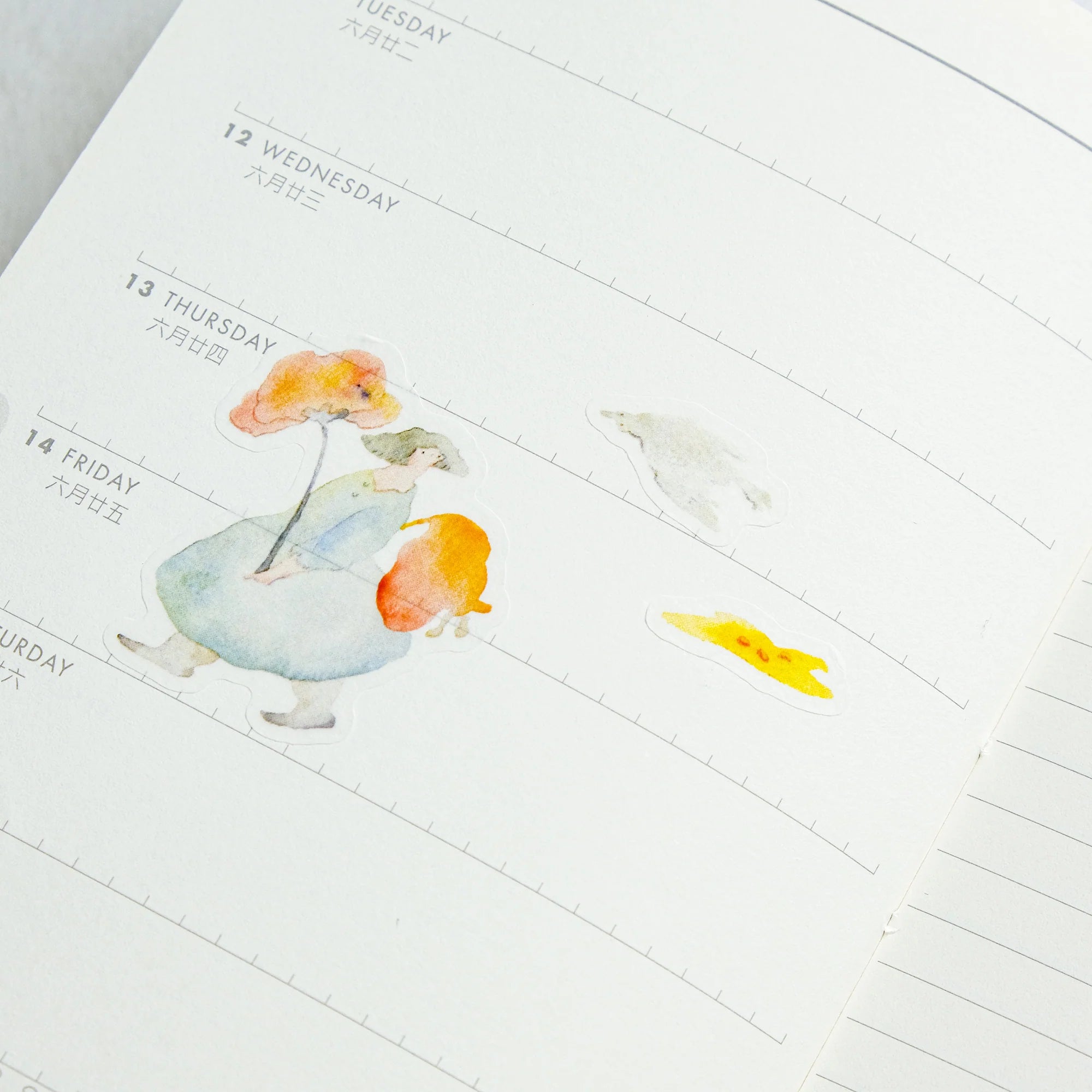 dodolulu When Spring Returns Sticker Sheet