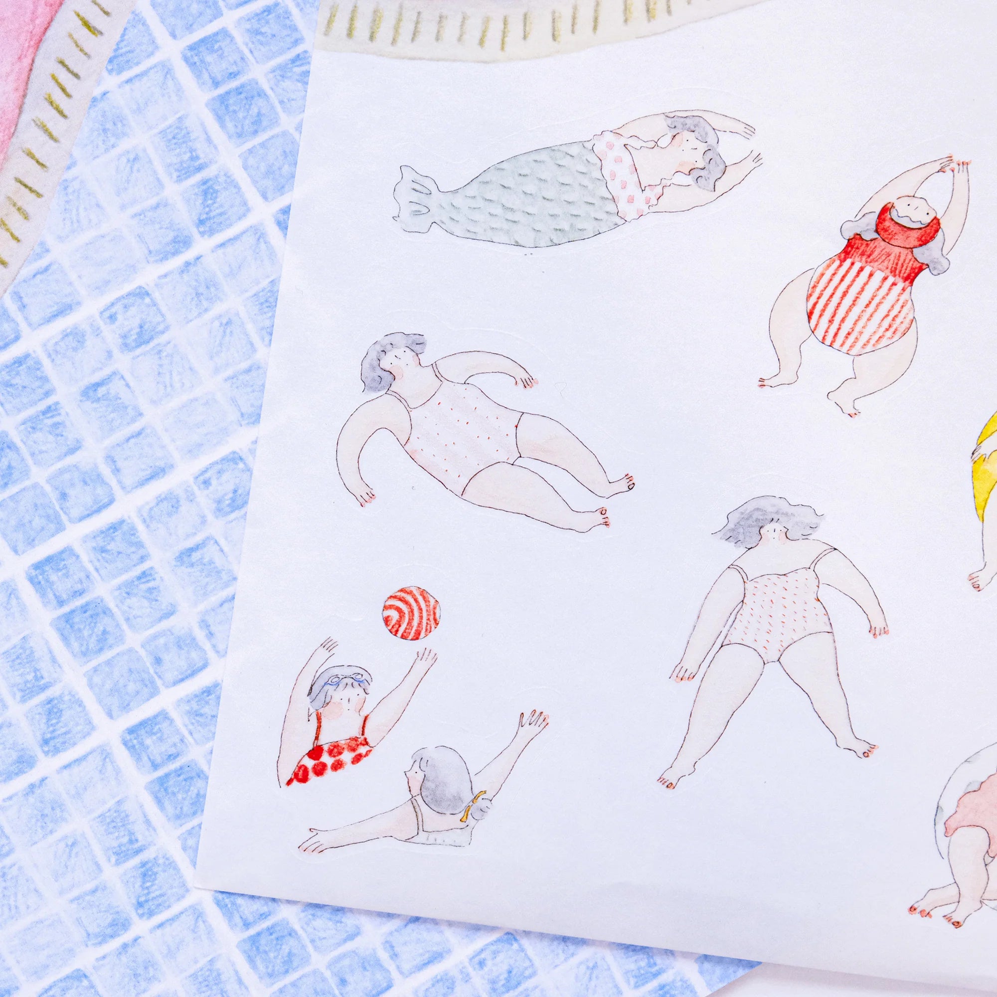 dodolulu Floating Sticker Sheet