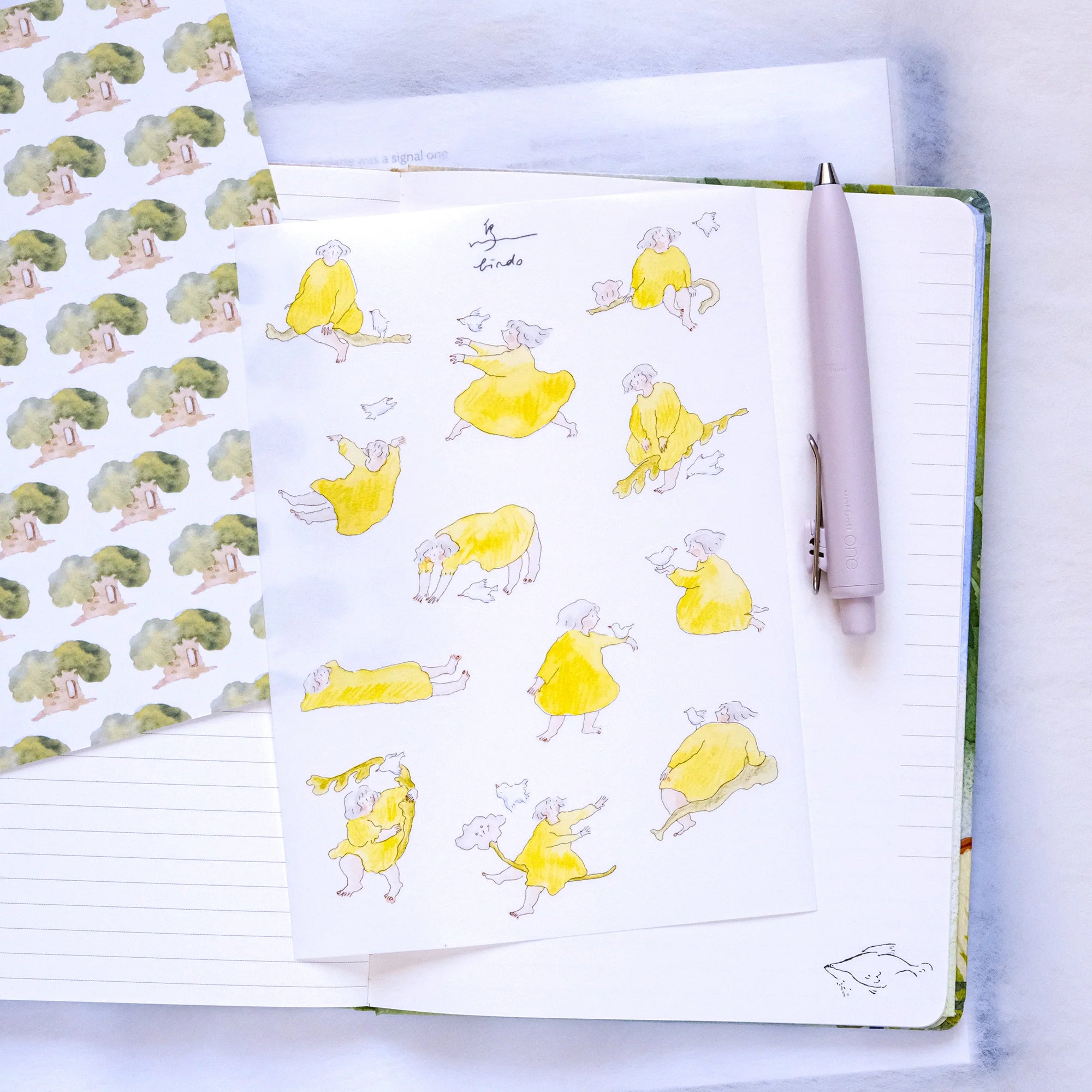 dodolulu Birds Sticker Sheet