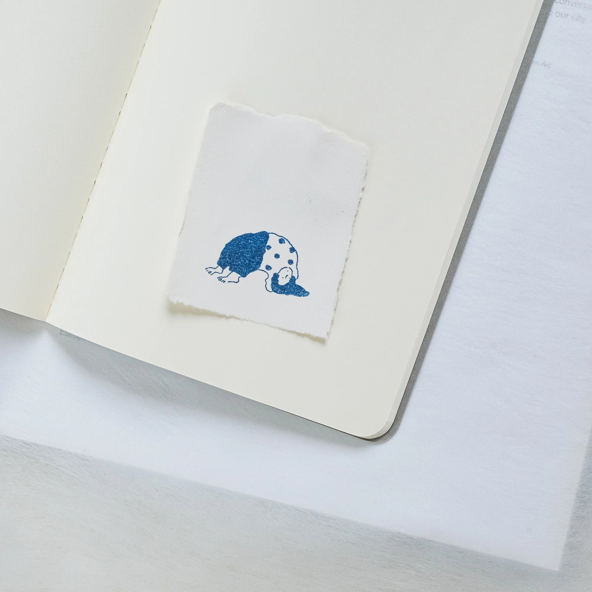 dodolulu Rubber Stamp Set: Do-nothing Girls (set of 6)
