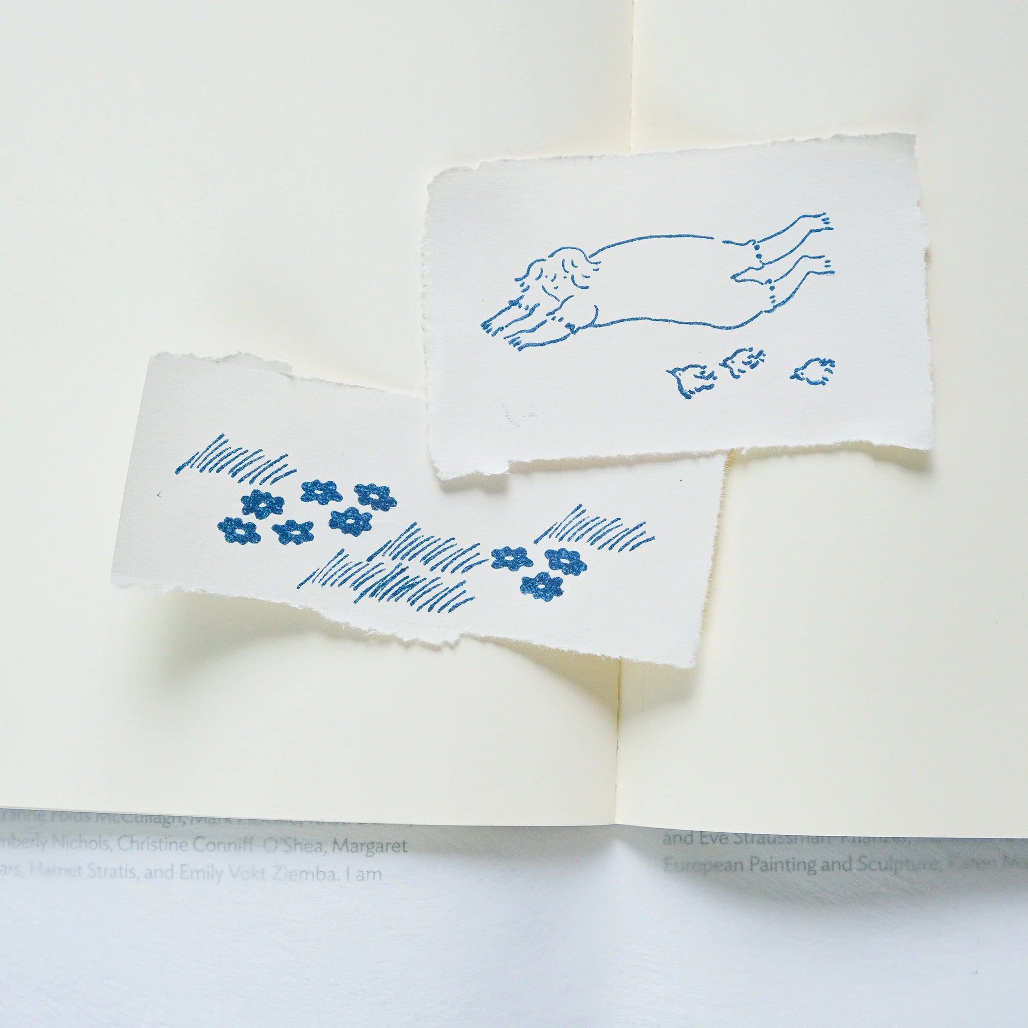 dodolulu Rubber Stamp Set: In the Forest (set of 8)