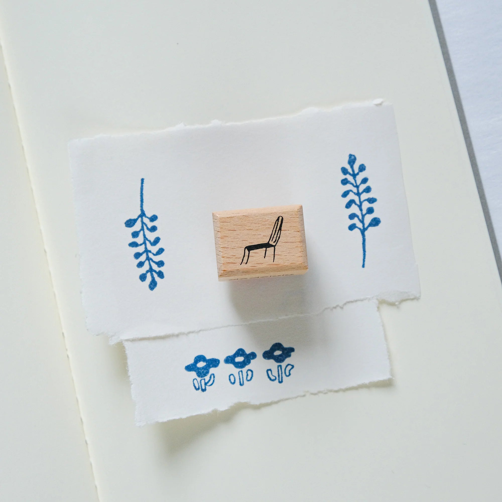 dodolulu Rubber Stamp Set: By the Window (set of 5)