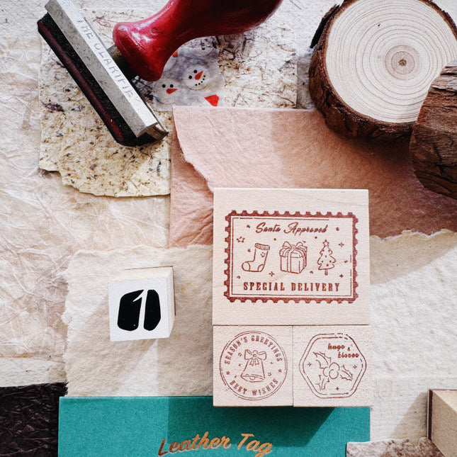 Penspapersplanner Christmas Series Rubber Stamp Set (4 sets, sold separately)