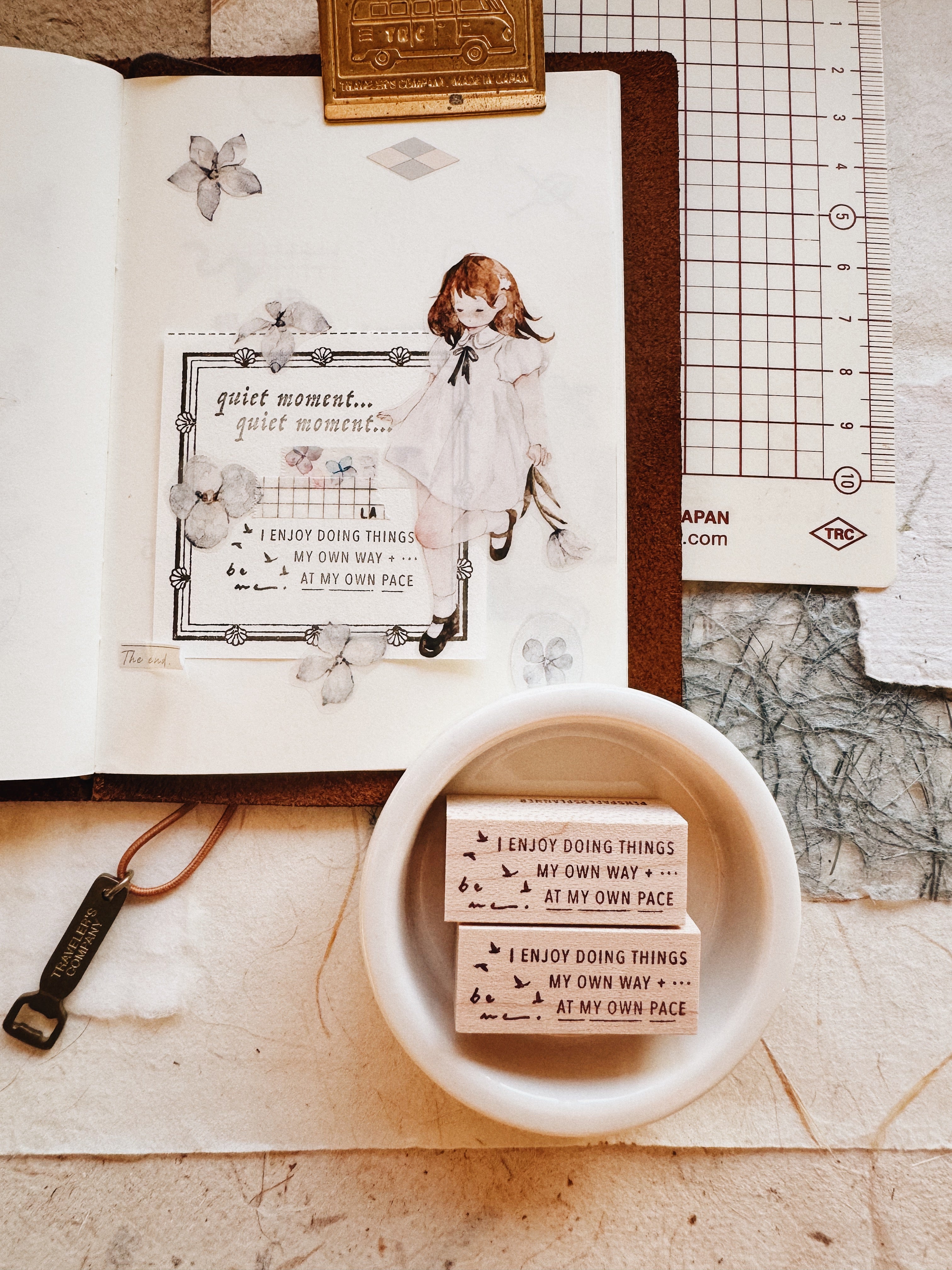 Penspapersplanner Series 8 Rubber Stamps: Introvert (7 designs)