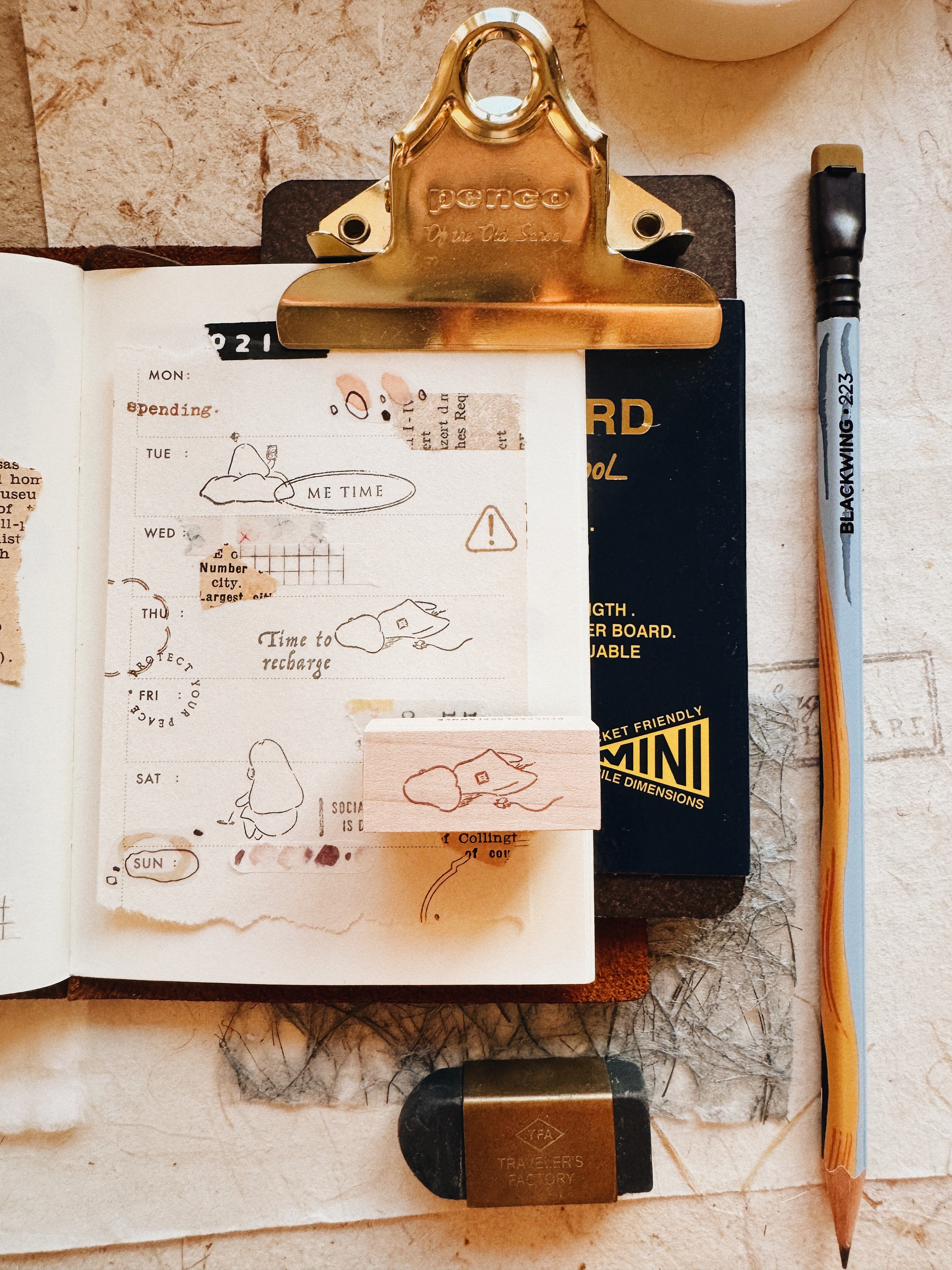 Penspapersplanner Series 8 Rubber Stamps: Silhouette (13 designs)