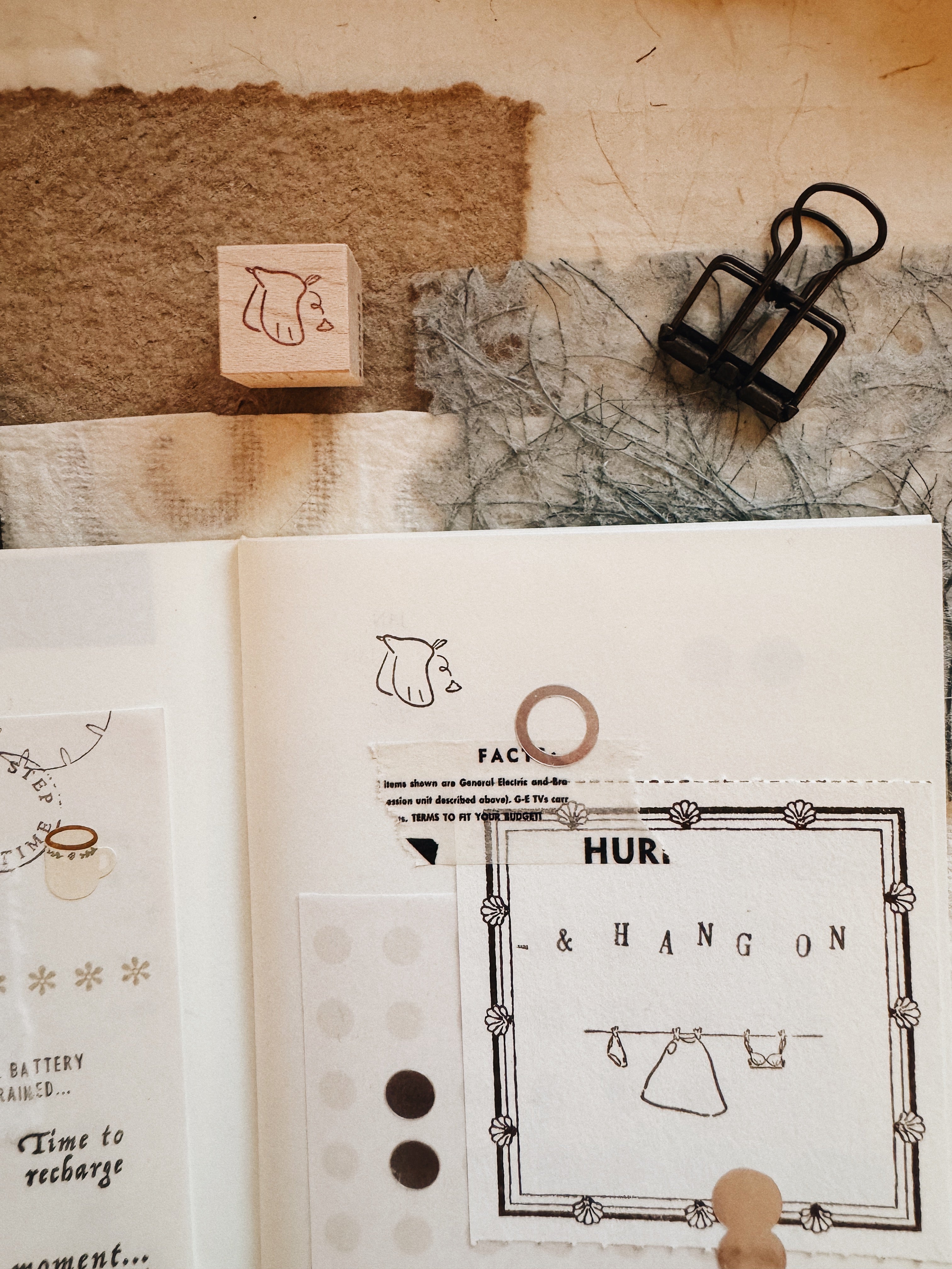 Penspapersplanner Series 8 Rubber Stamps: Silhouette (13 designs)