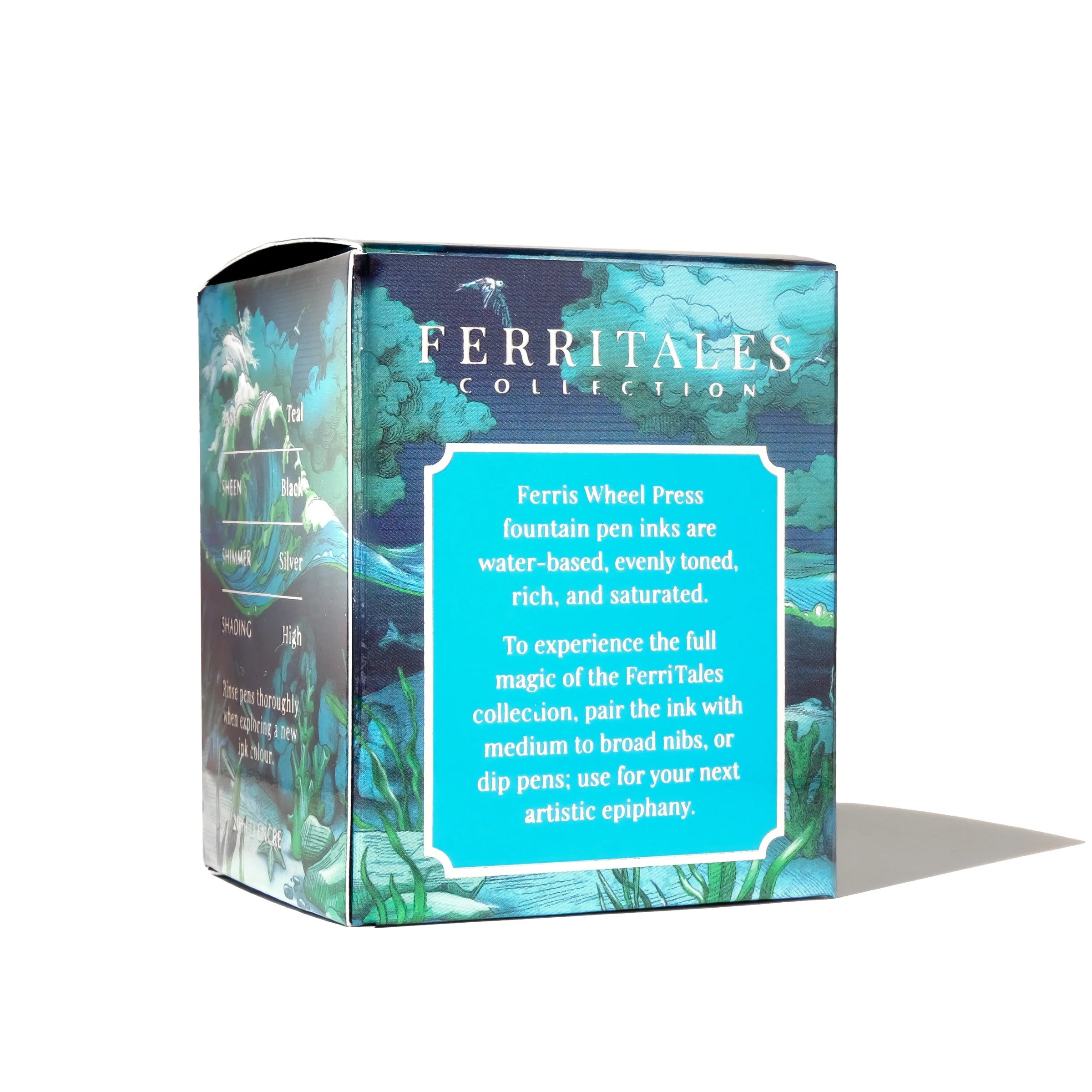 Ferris Wheel Press Fountain Pen Ink 20ml: Ferritales-Tumultuous Tides