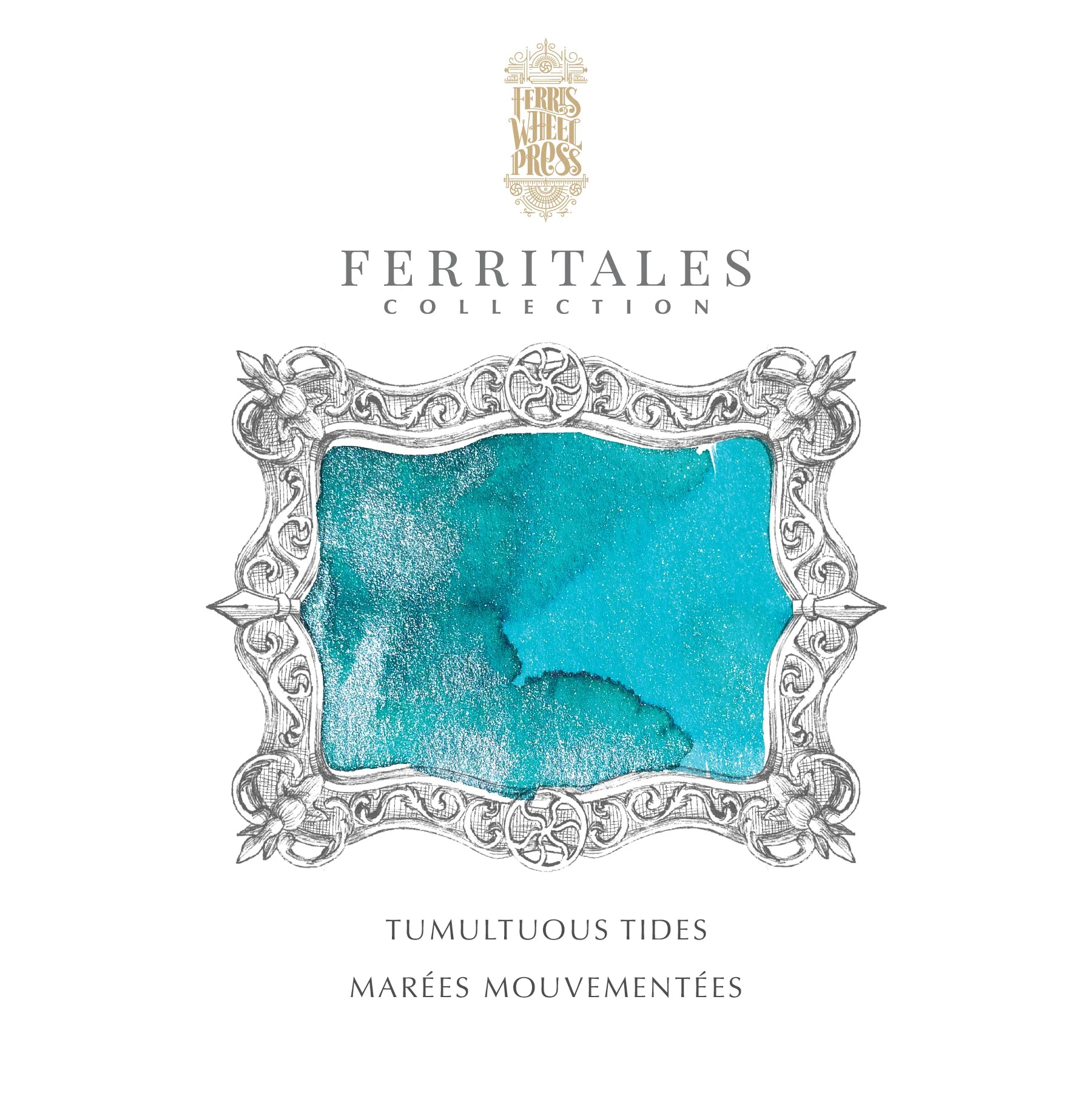 Ferris Wheel Press Fountain Pen Ink 20ml: Ferritales-Tumultuous Tides