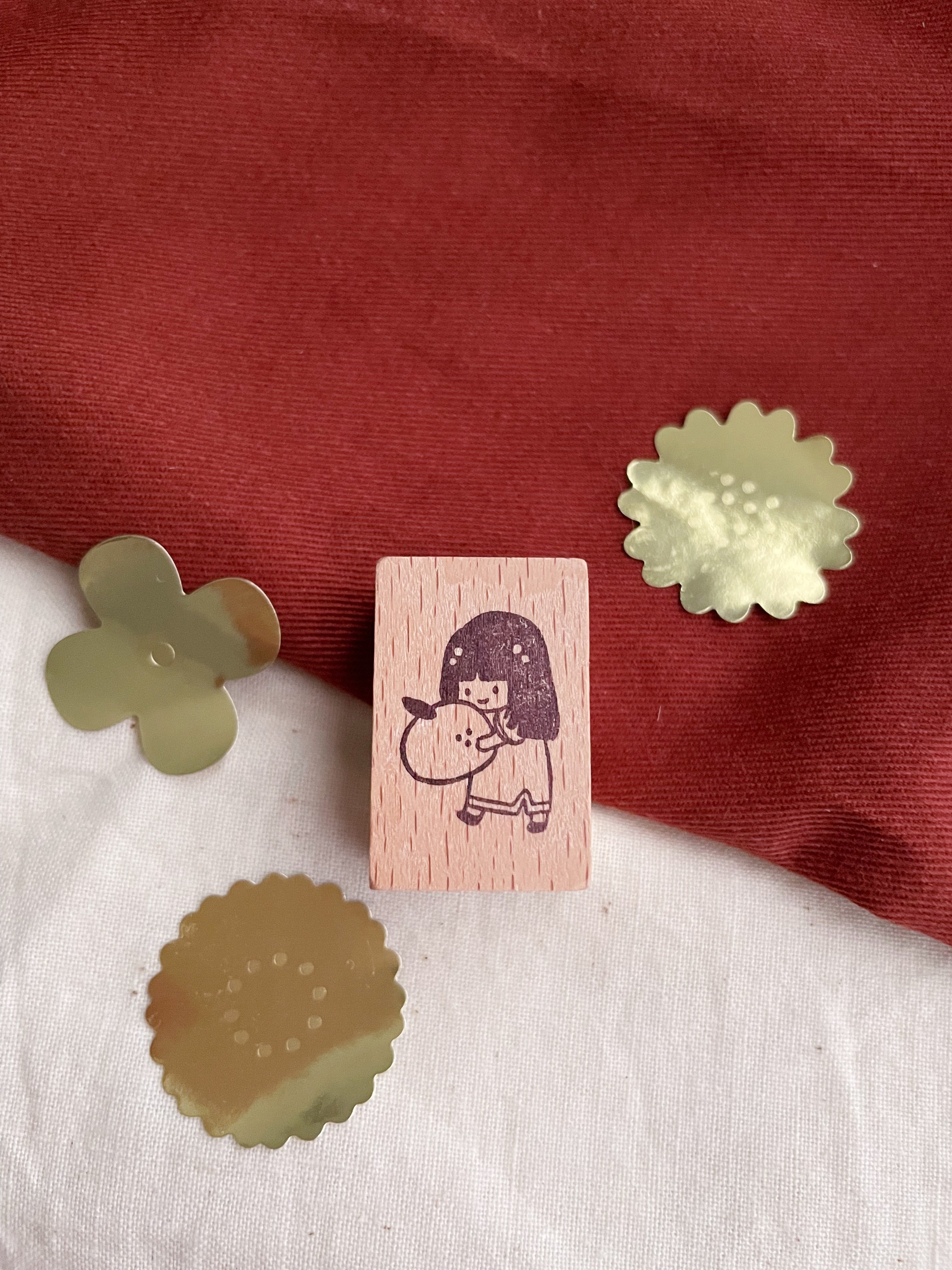 msbulat CNY Rubber Stamp: Fruitful Days