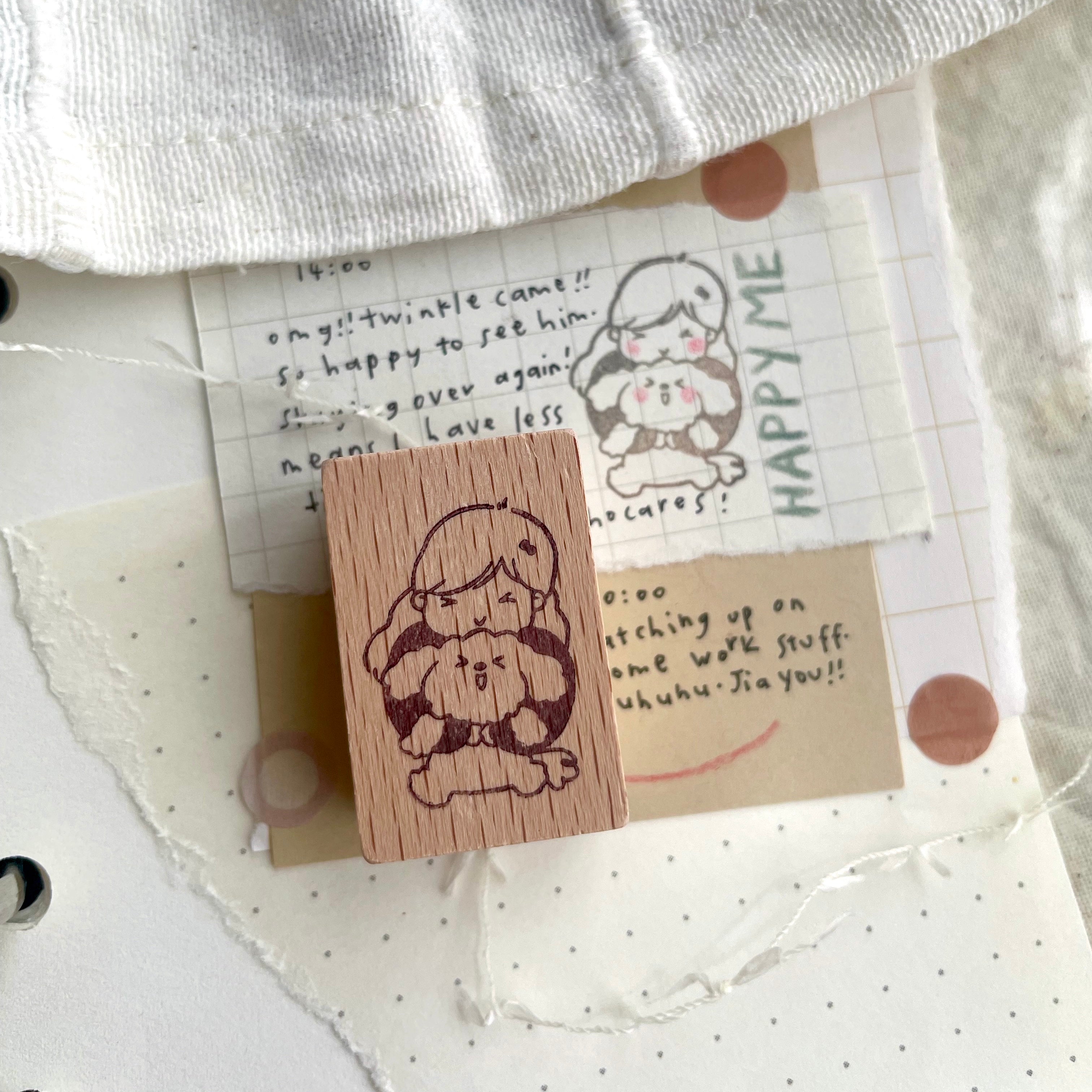 msbulat Rubber Stamp: Furry therapy